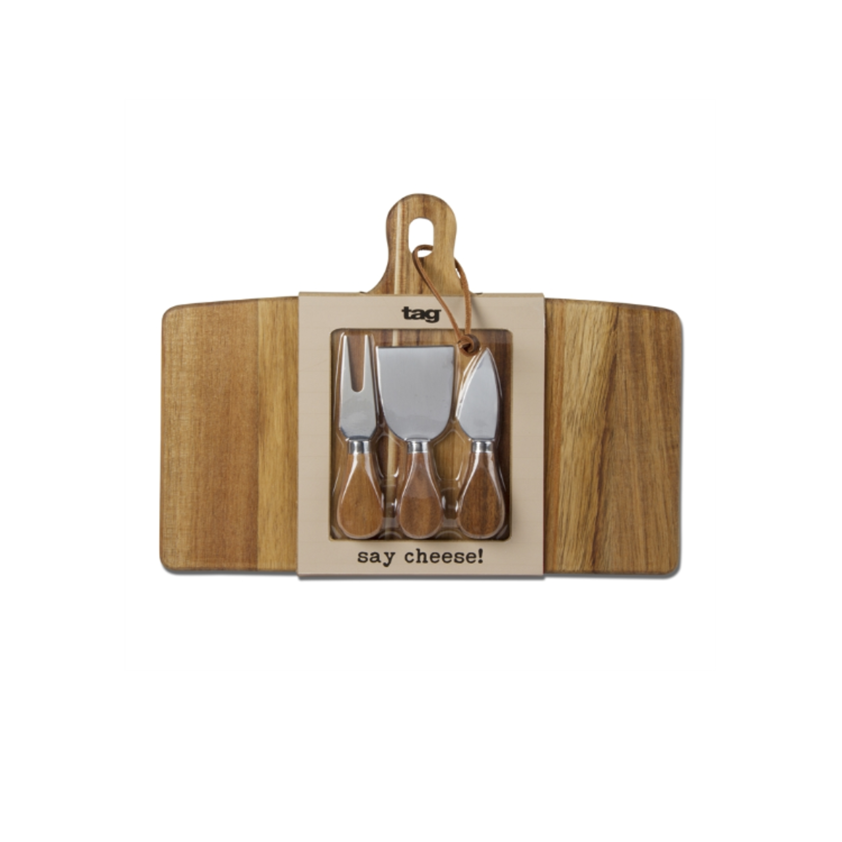 Tag Board & Cheese Utensil Set, Large | Tag