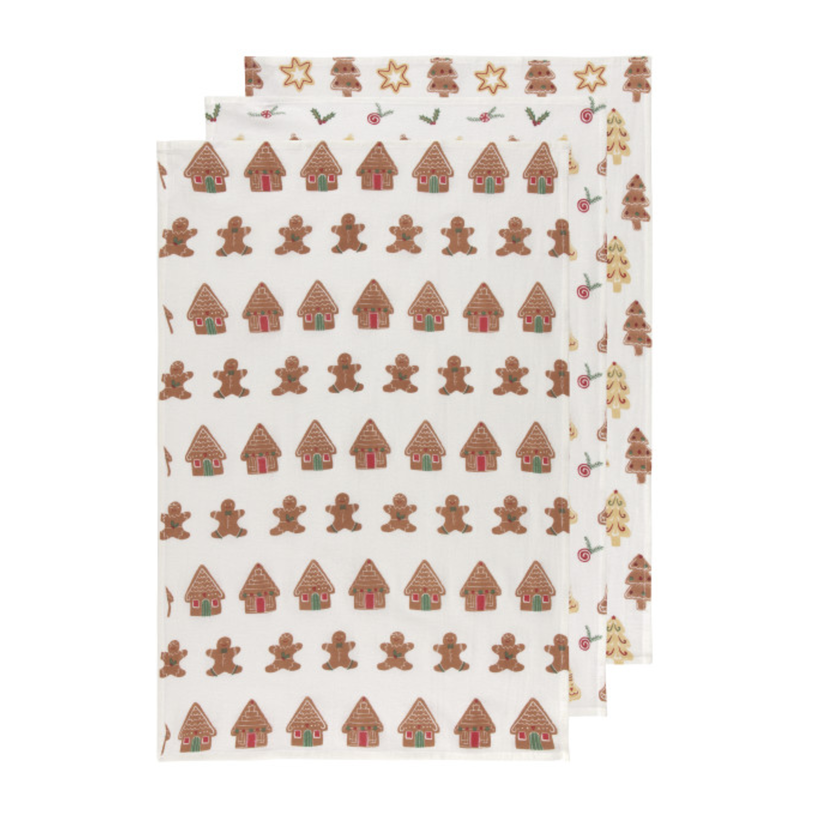 Danica Brands Baker's Floursack Dishtowels Set of 3 - Christmas Cookies | Danica Brands