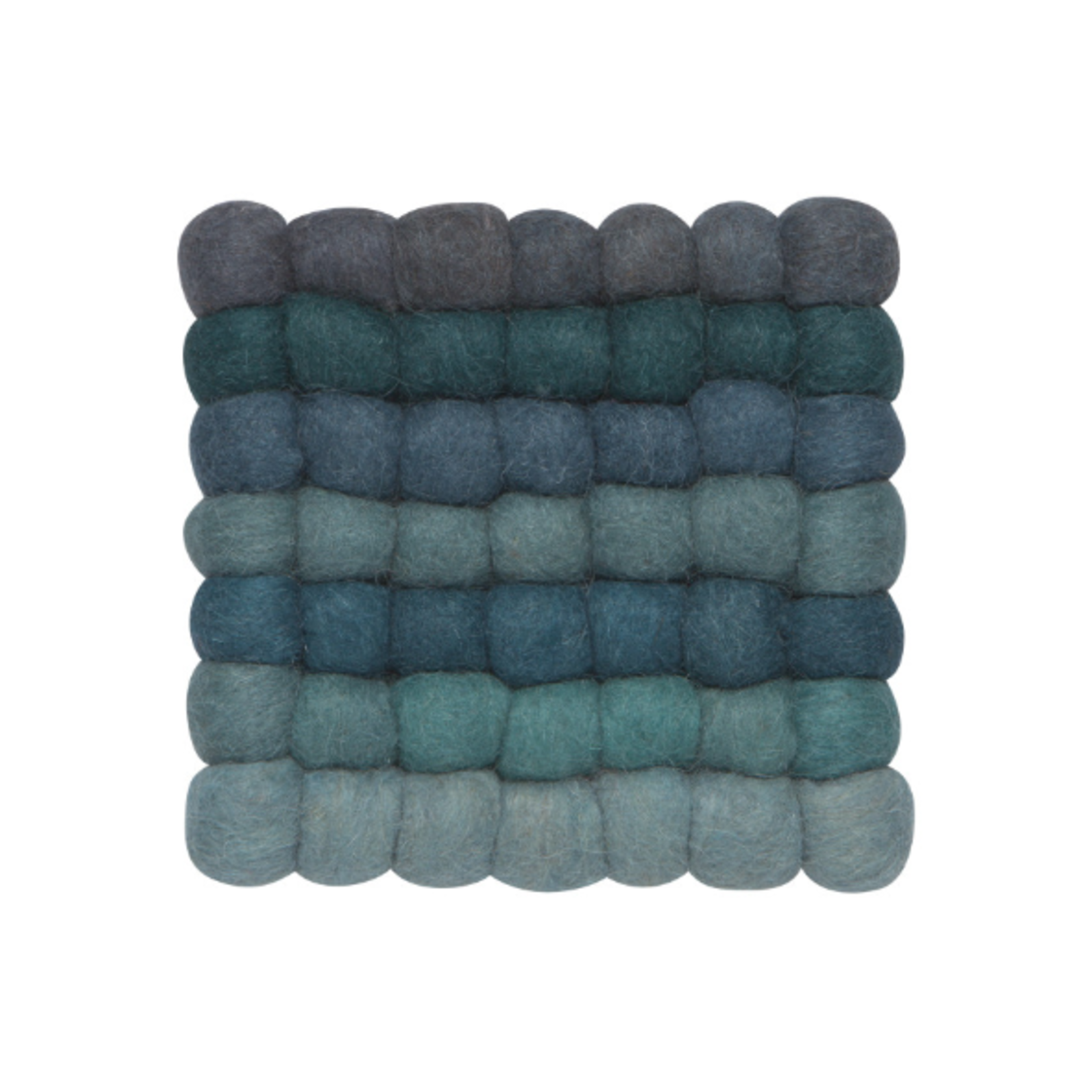 Danica Brands Wool Felt Ball Trivet - Lagoon | Danica Brands