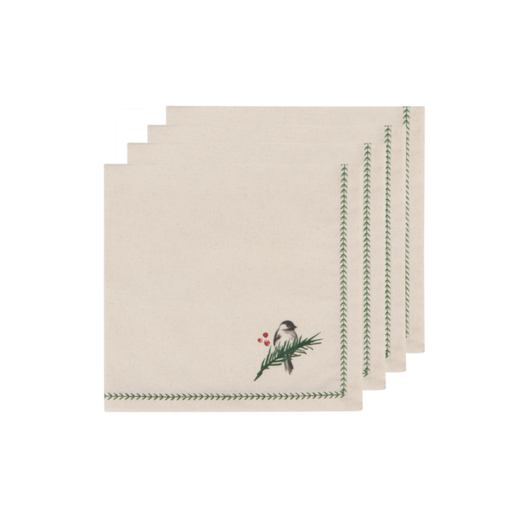 Danica Brands Napkin S/4, Forest Birds | Danica Brands