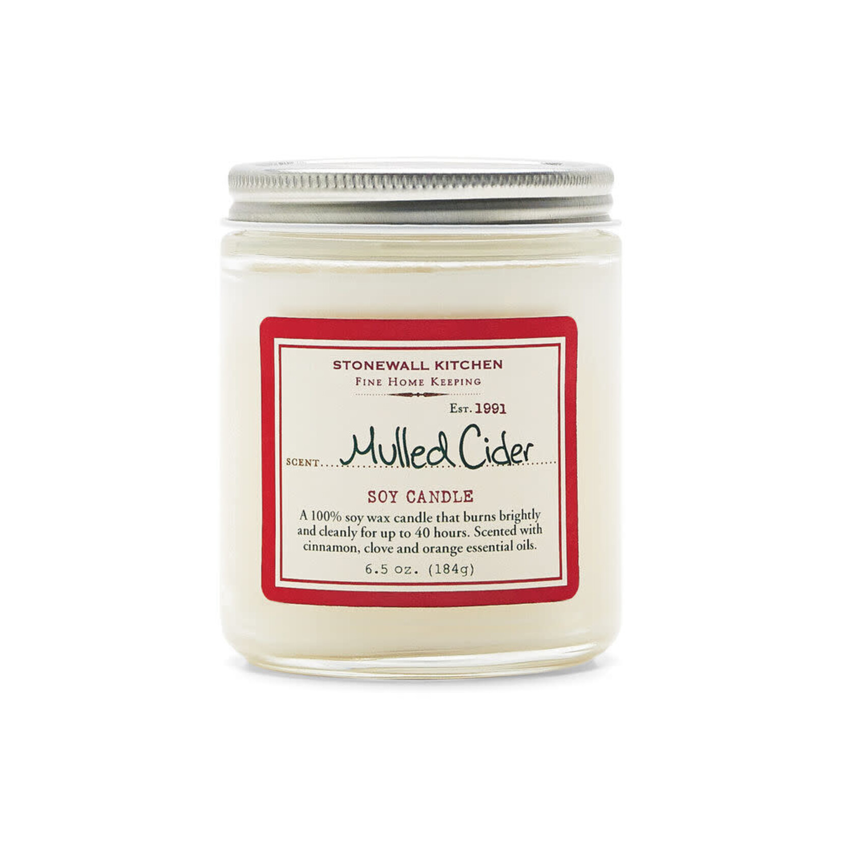 Stonewall Kitchen Mulled Cider Candle | Stonewall Kitchen