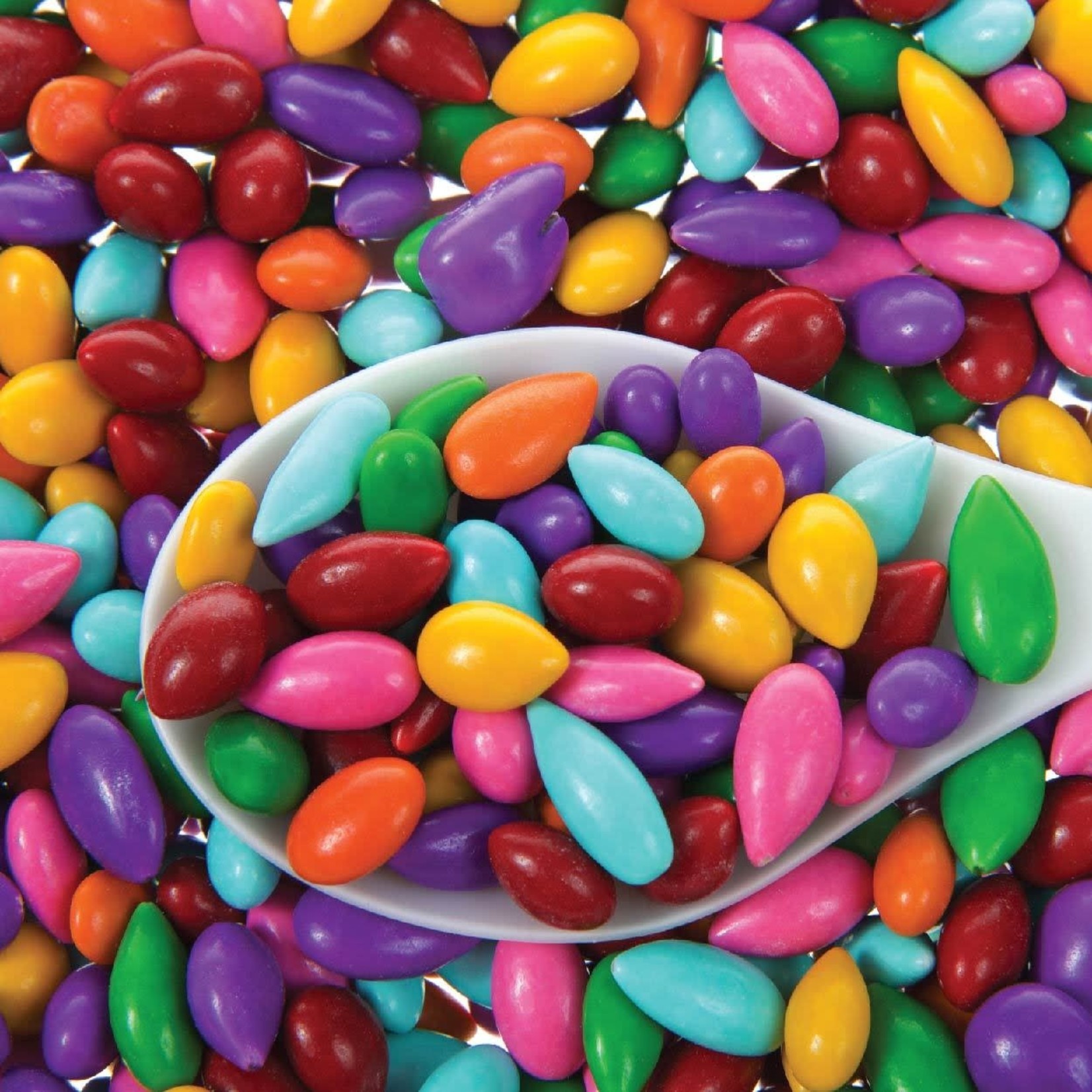 Rainbow colored Sunny Seeds® in 1 oz tubes