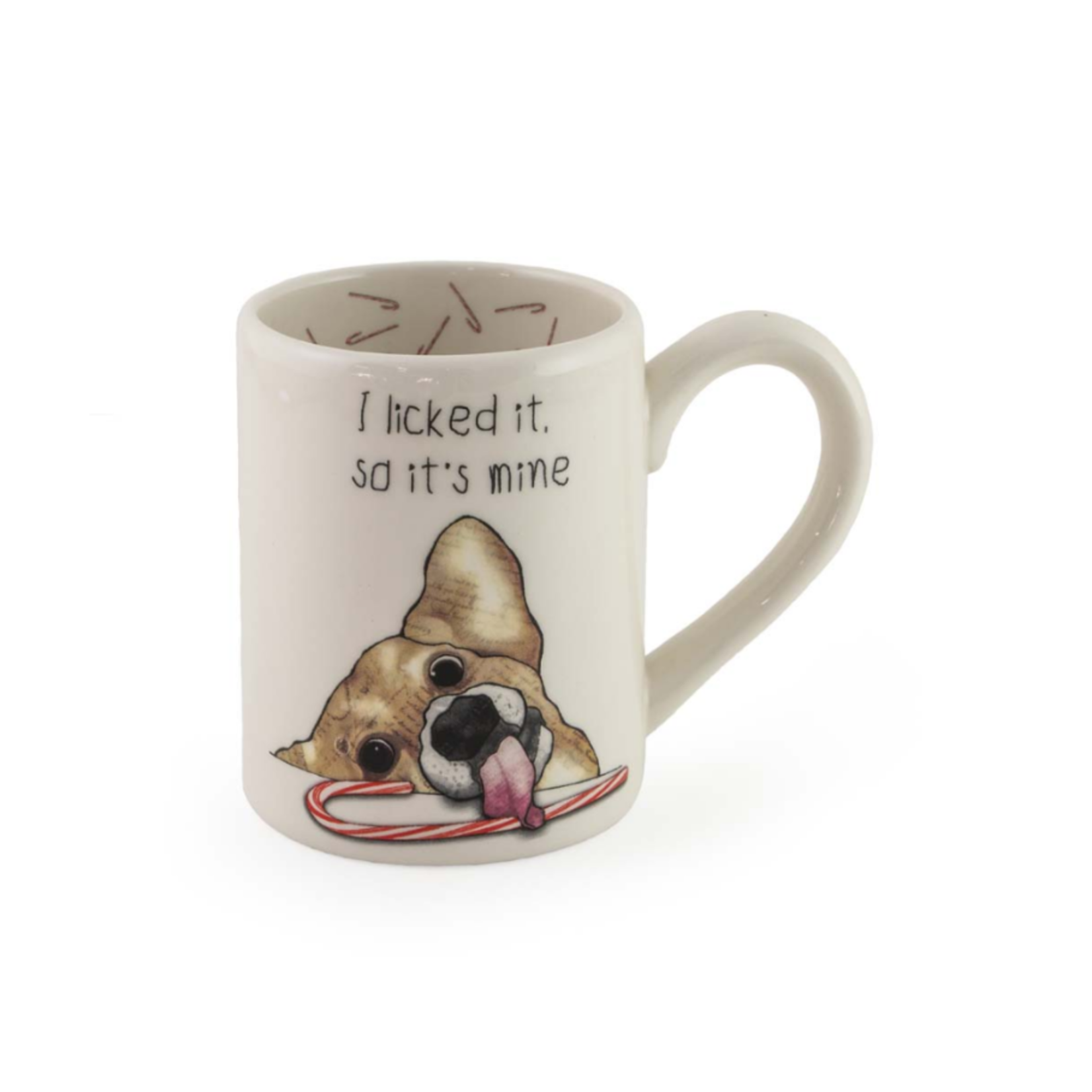 Boston International Mug - I Licked It Xmas Dog