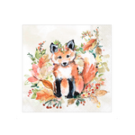 Boston International Luncheon Napkin, Fall Sweet Fox | Boston International