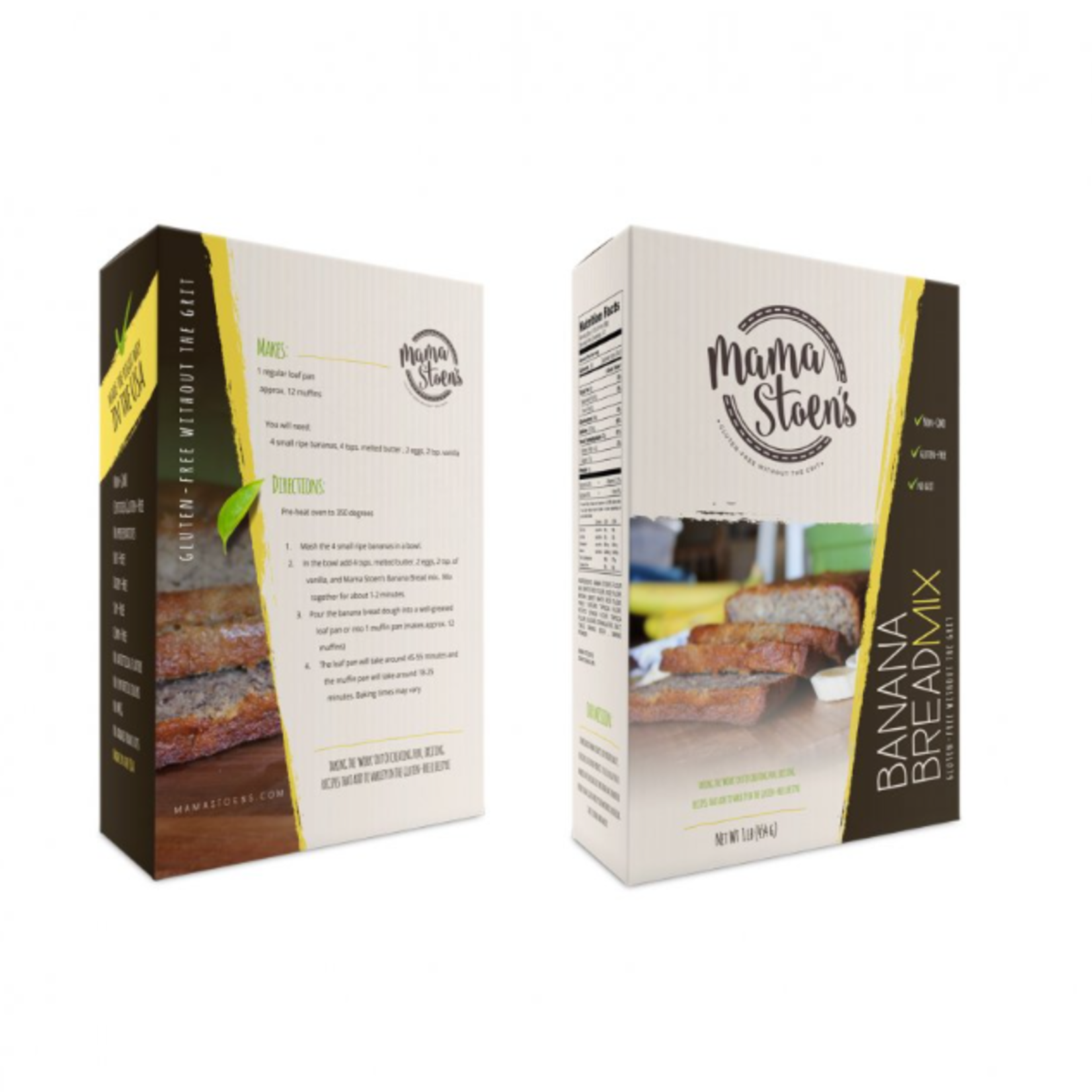 Mama Stoen's Gluten Free Banana Bread Mix - 1 lb. | Mama Stoen's