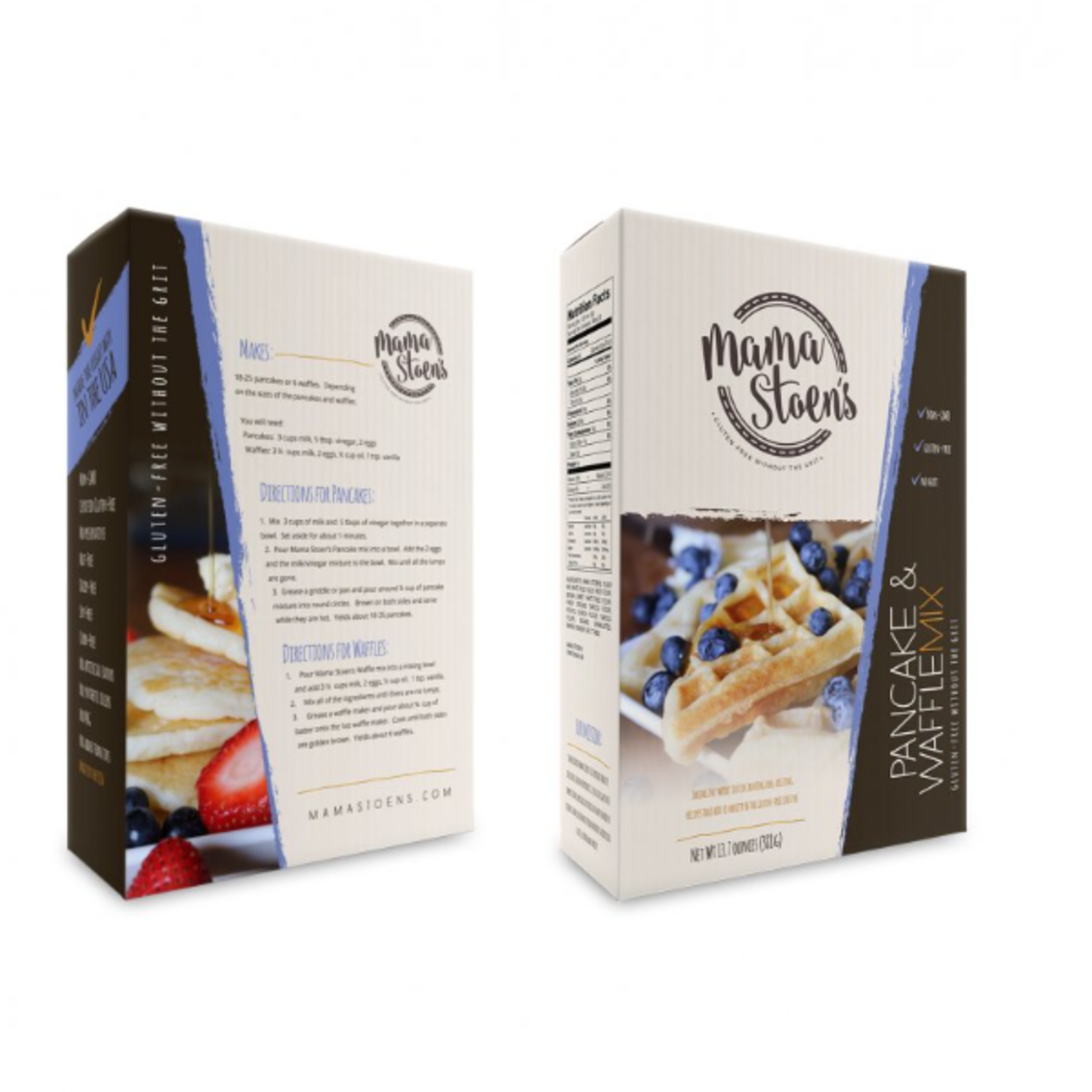 Mama Stoen's Gluten Free Pancake & Waffle Mix - 13 oz | Mama Stoen's