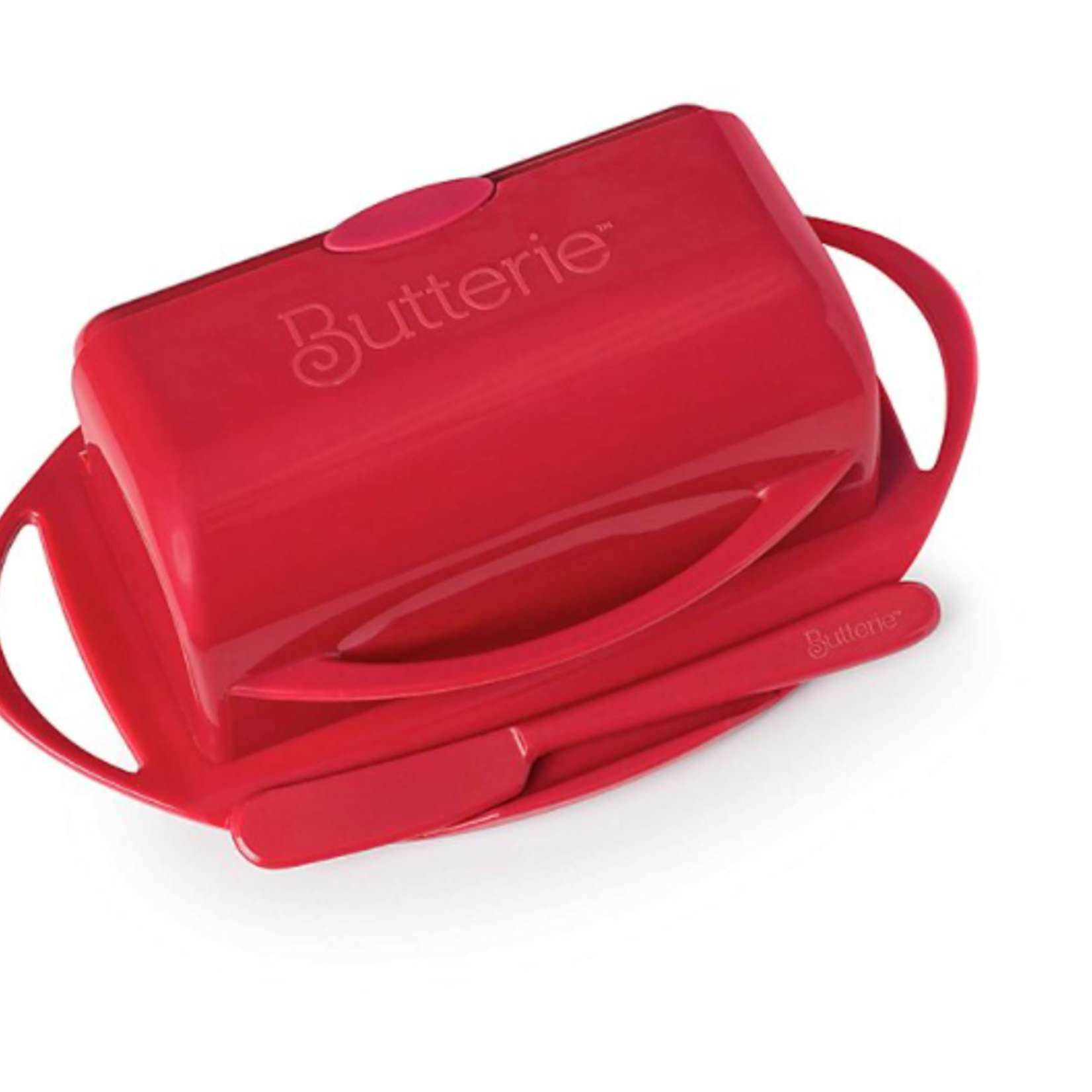 Butterie Butterie Butter Dish - Red | Butterie
