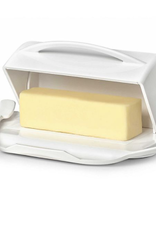 Kitchen Concepts Unlimited Butterie Butter Dish - White