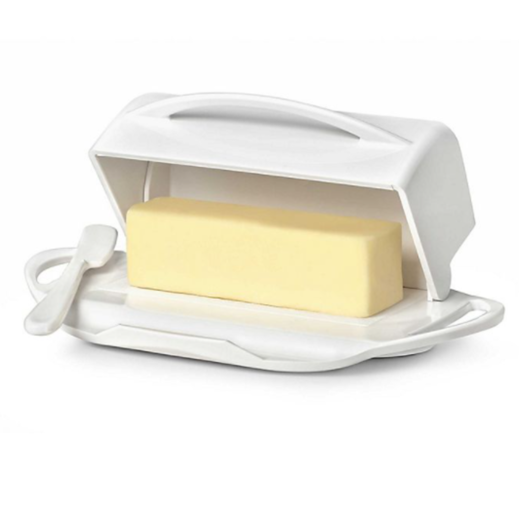 Butterie Butterie Butter Dish - White | Butterie