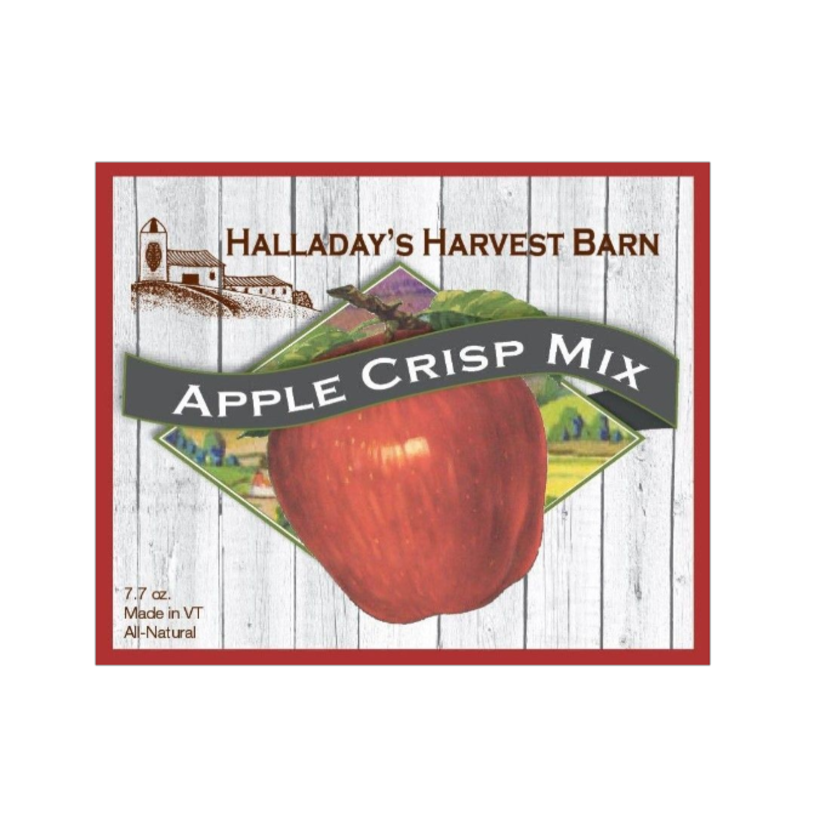 Halladay's Harvest Barn Apple Crisp Mix | Halladay's Harvest Barn