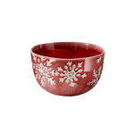 Tag Bowl - Red Snowflake