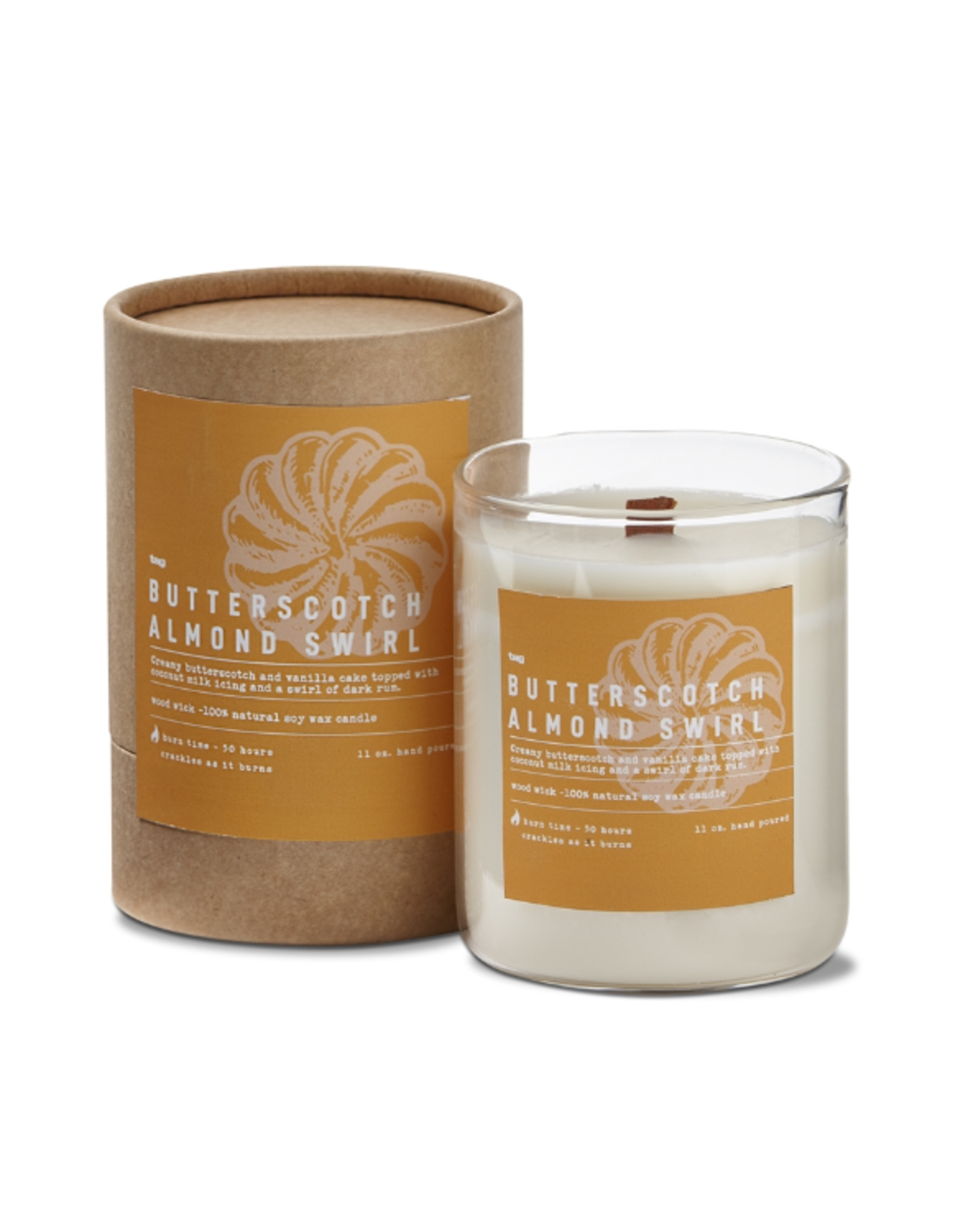 Tag Candle - Butterscotch  Almond