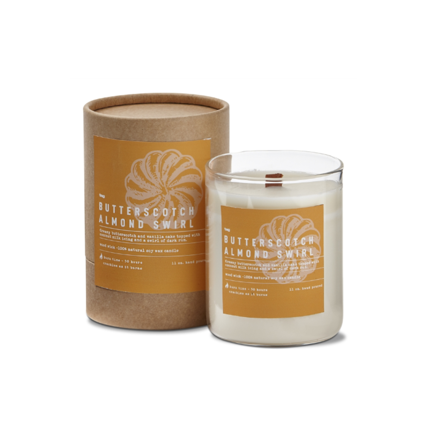 Tag Candle - Butterscotch  Almond