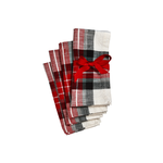 Tag Napkin Set/4 - Lodge Plaid