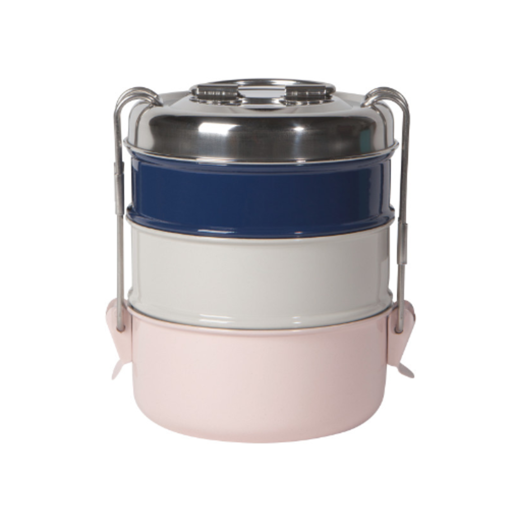Danica Brands Tiffin Food Container, 3 Tier - Posy | Danica Brands