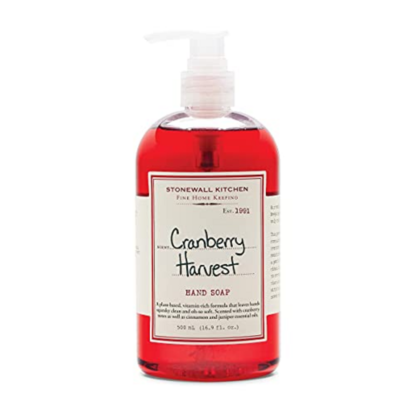 Stonewall Kitchen Cranberry Harvest Hand Soap | Stonewall Kitchen
