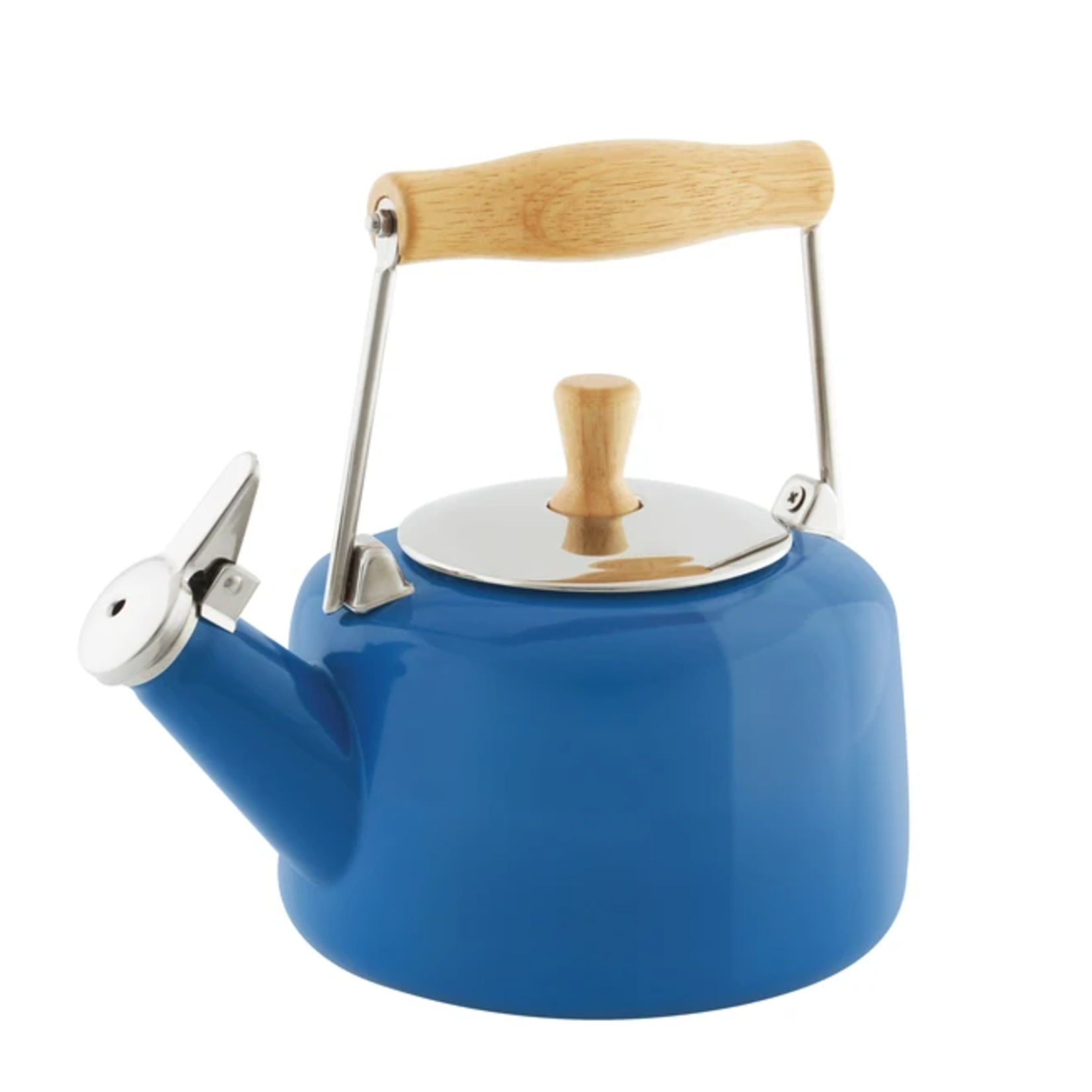 Chantal Enamel-on-Steel Sven Teakettle (1.4 Qt) - Blue Cove | Chantal