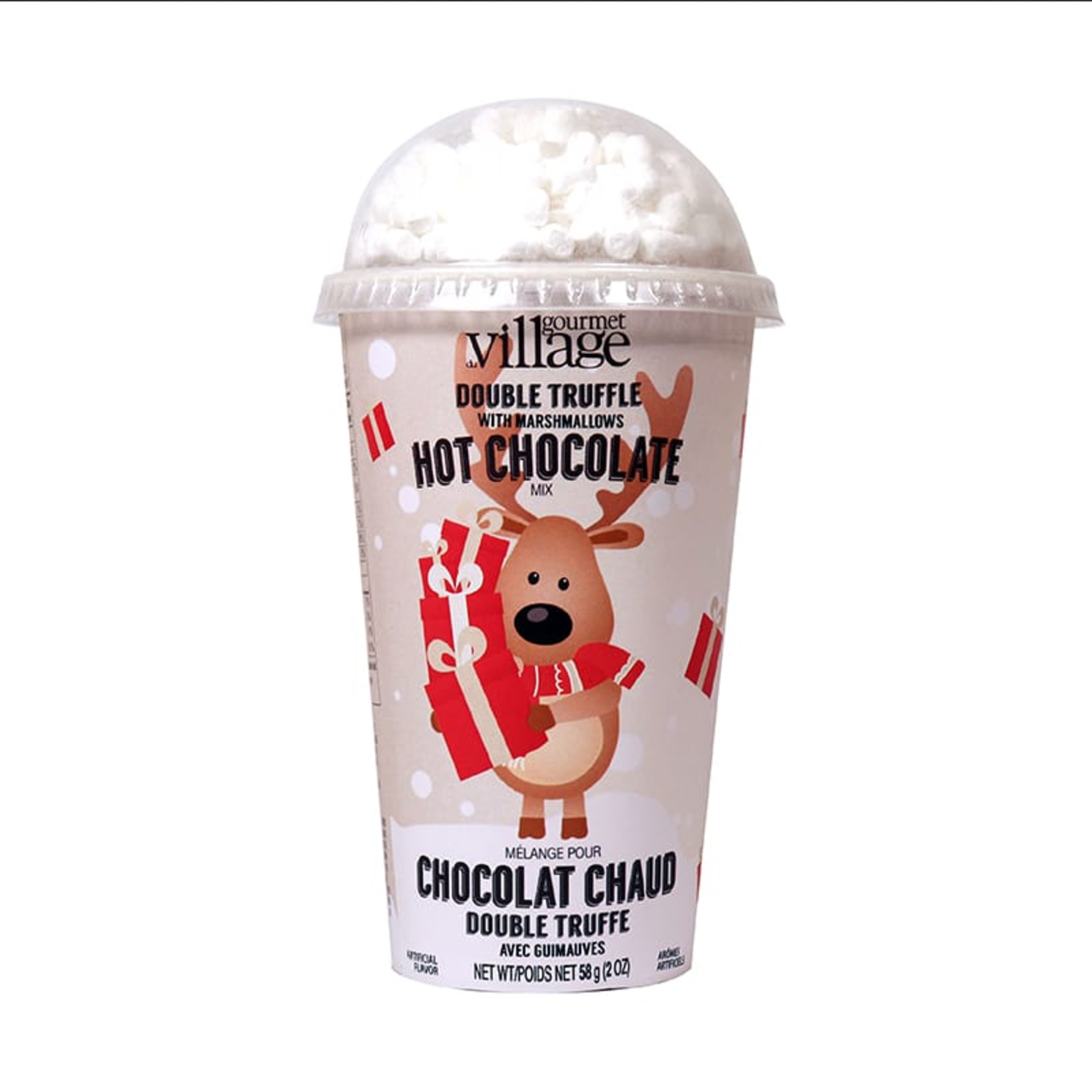 Gourmet Village Hot Chocolate Cup - Retro Reindeer | Gourmet Village