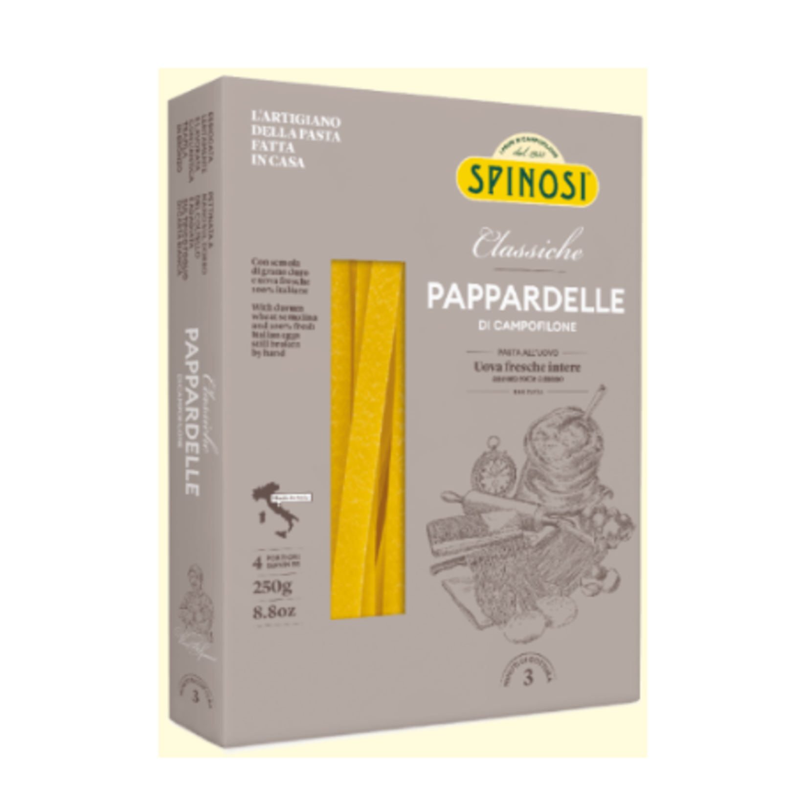 Great Ciao Egg Pappardelle, Spinosi, Italy, 250g