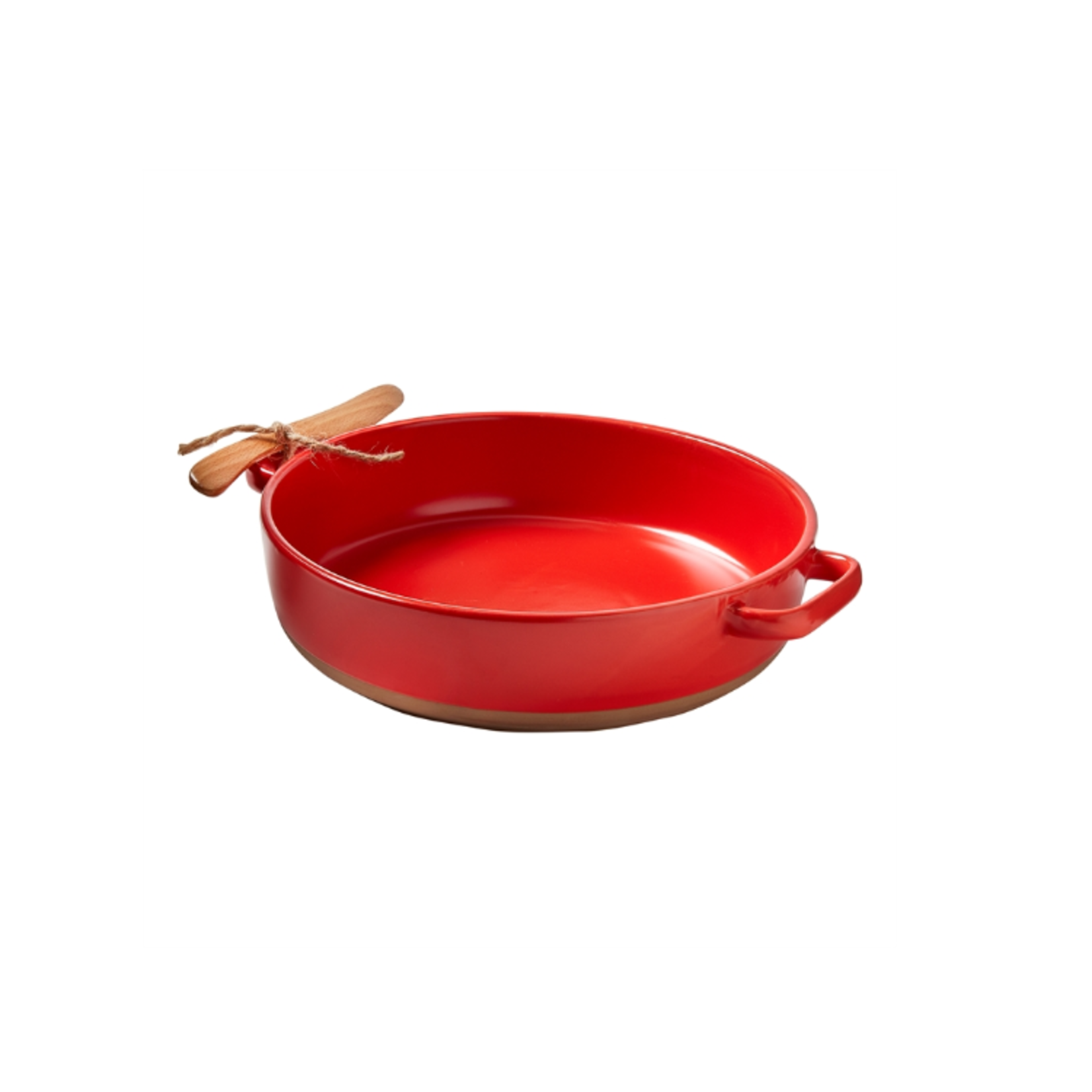 Tag Brie Baker w/ Spreader - Red