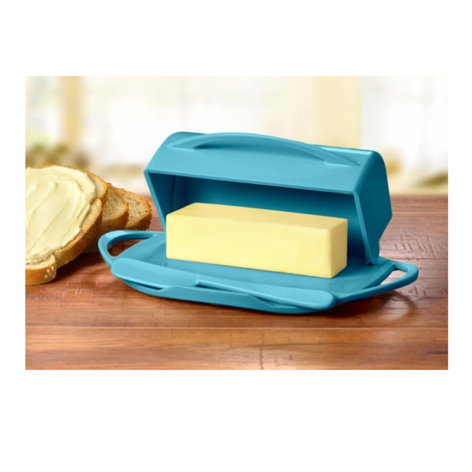 Kitchen Concepts Unlimited Butterie Butter Dish - Aqua