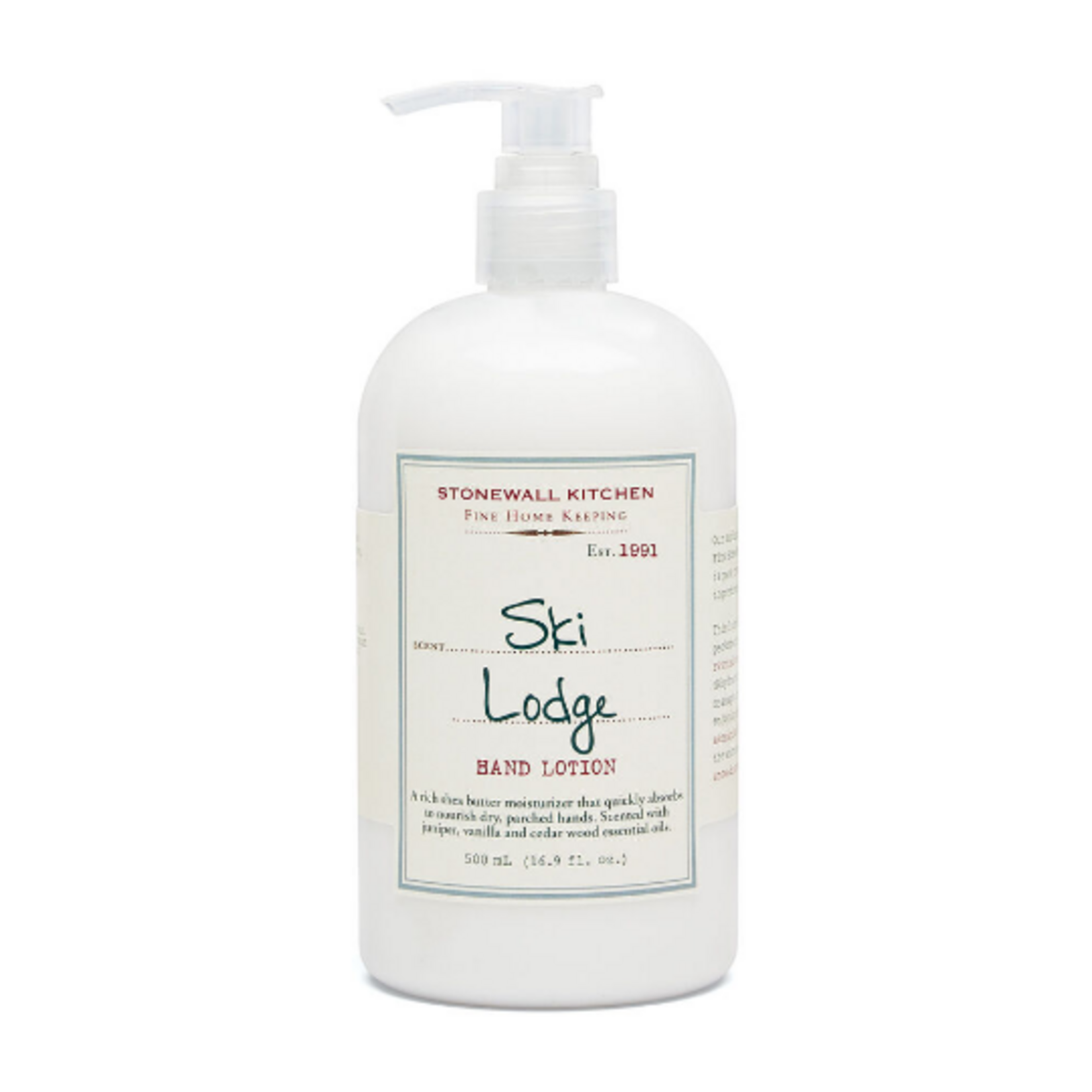 Stonewall Kitchen Ski Lodge Hand Lotion | Stonewall Kitchen