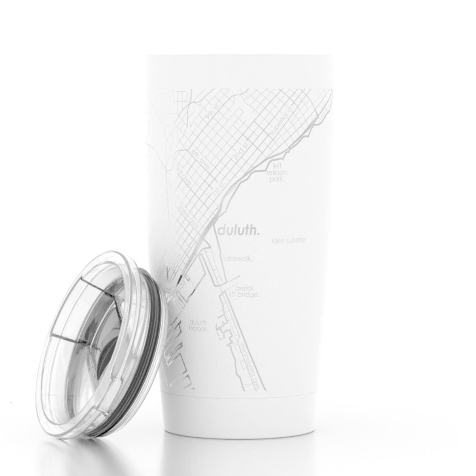 Well Told Duluth Insulated Tumbler 20 oz, White | Well Told
