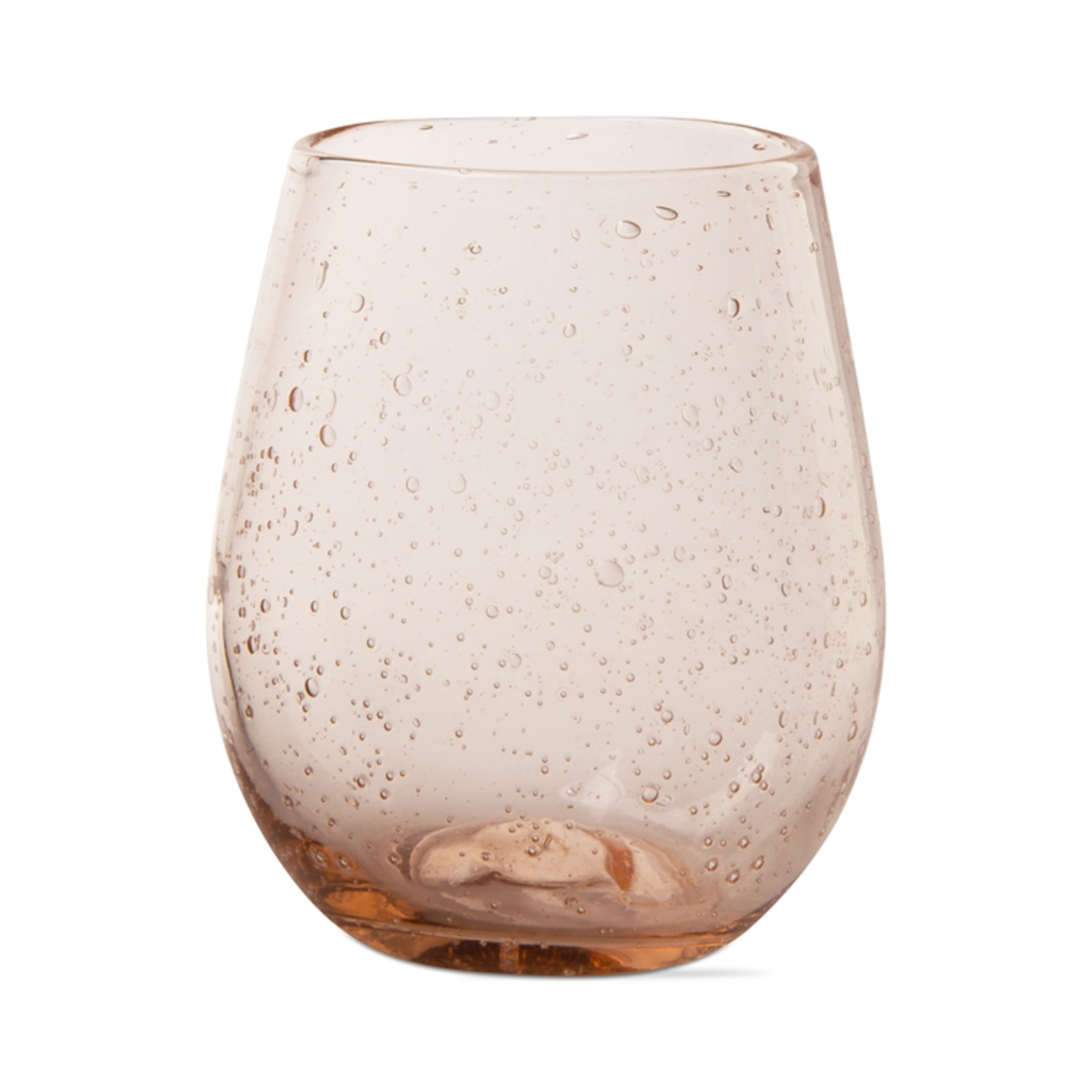 Tag Stemless Wine Bubble Glass, Blush