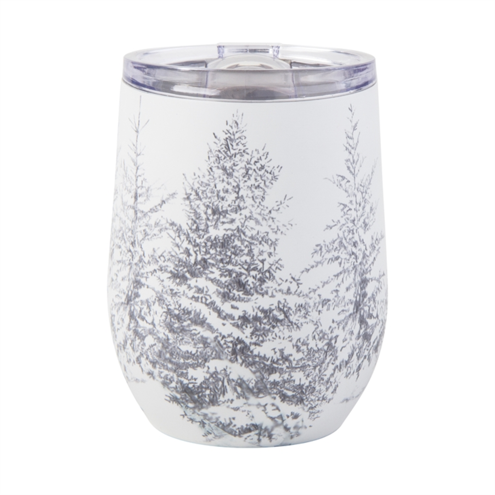 Tag Stembless Wine Tumbler - Winter Sketches