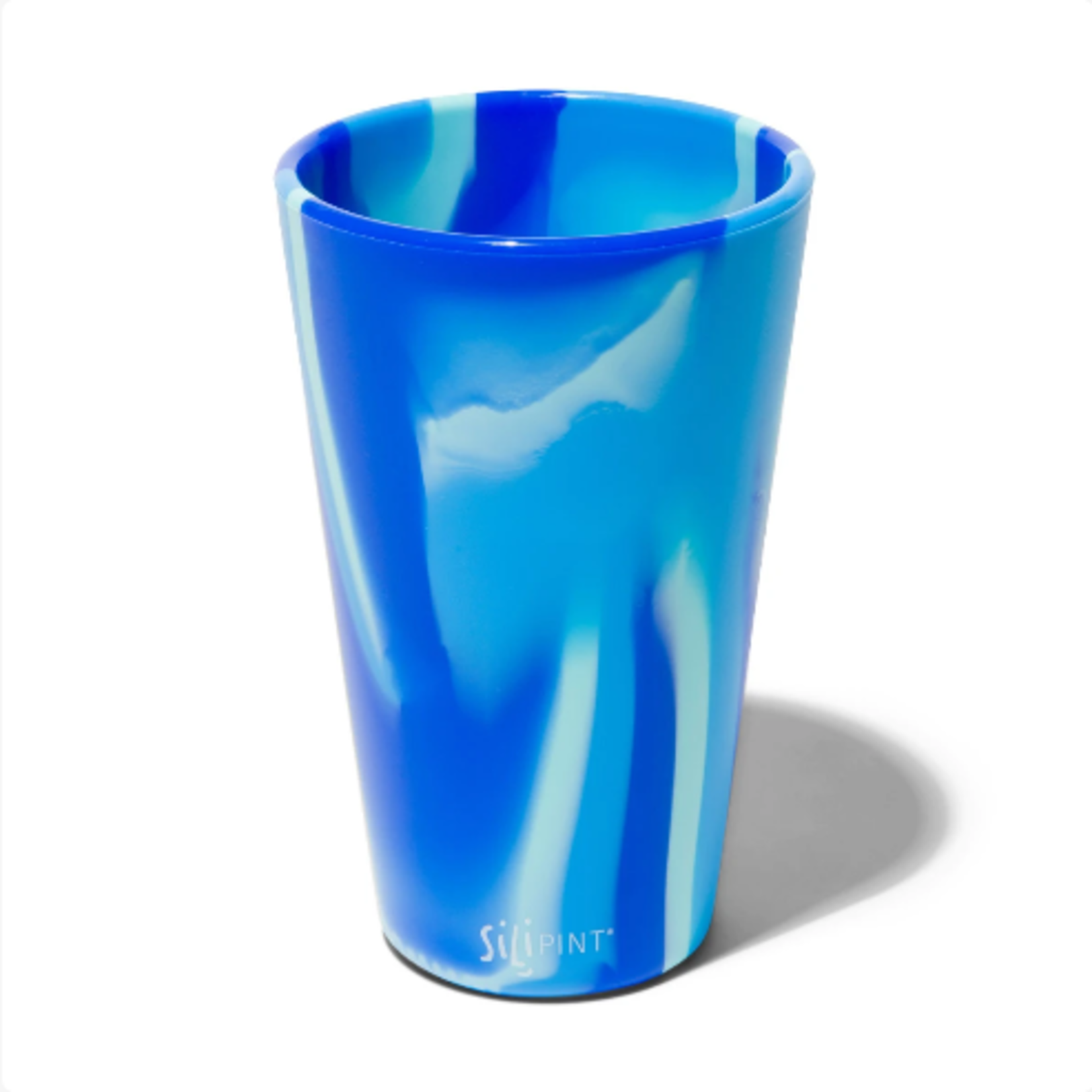 Glass, Arctic Sky Tie-Dyed, 16 oz | Silipint