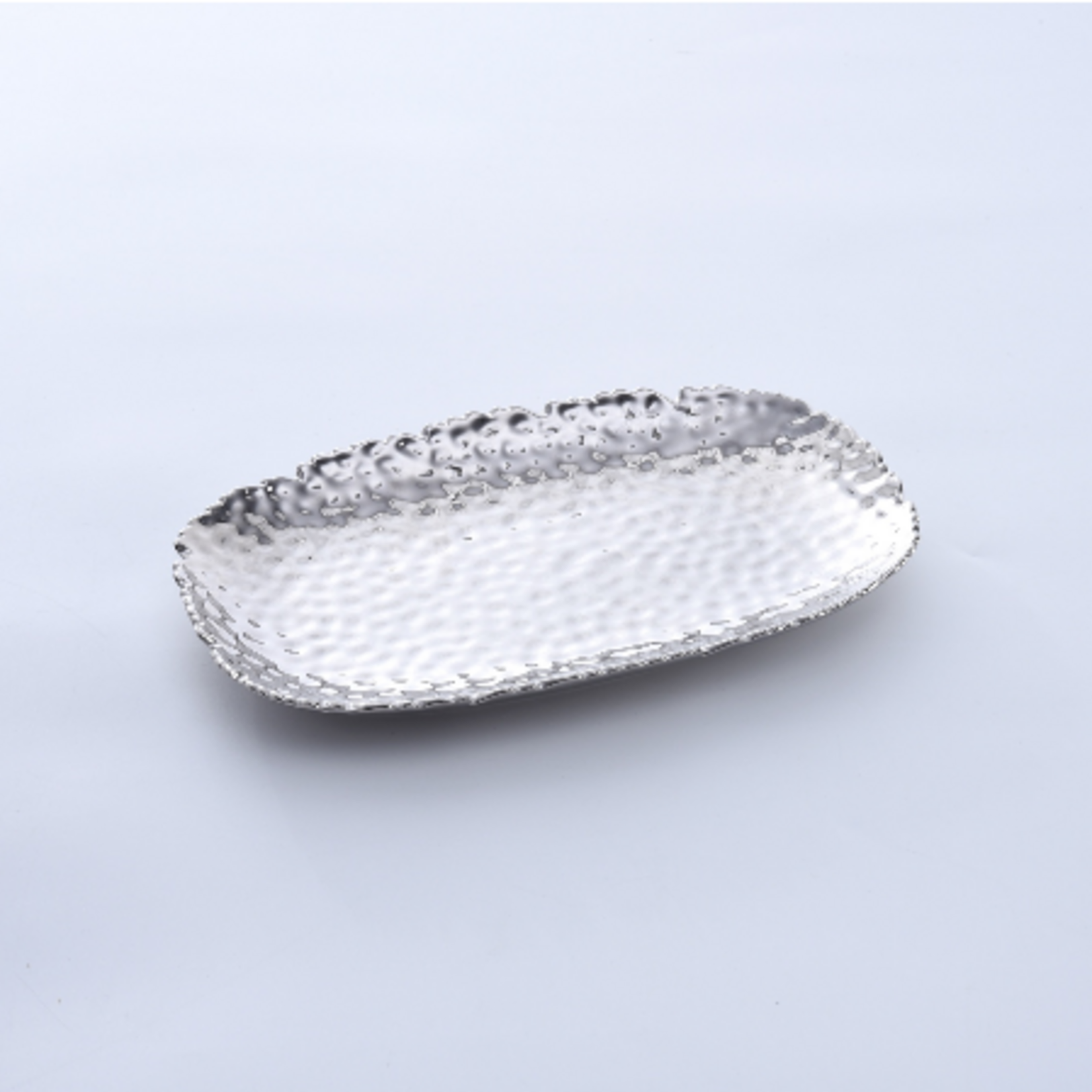 Small Serving Platter, Silver | Pampa Bay