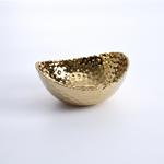 Small Oval Bowl, Gold | Pampa Bay