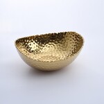Large Oval Bowl, Gold | Pampa Bay