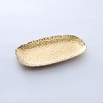 Small Serving Platter, Gold | Pampa Bay