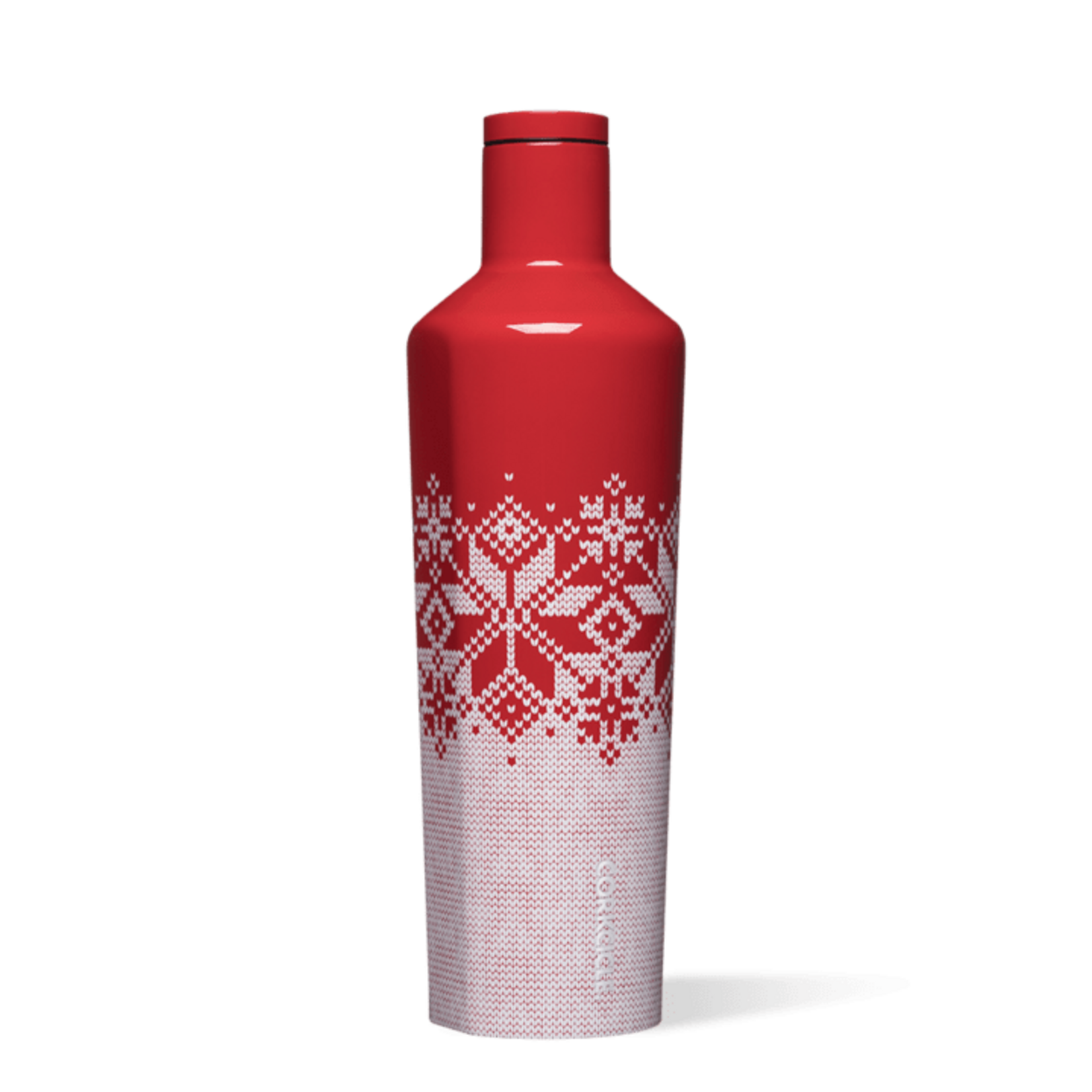 Corkcicle Corkcicle Canteen 25oz, Fairisle Red
