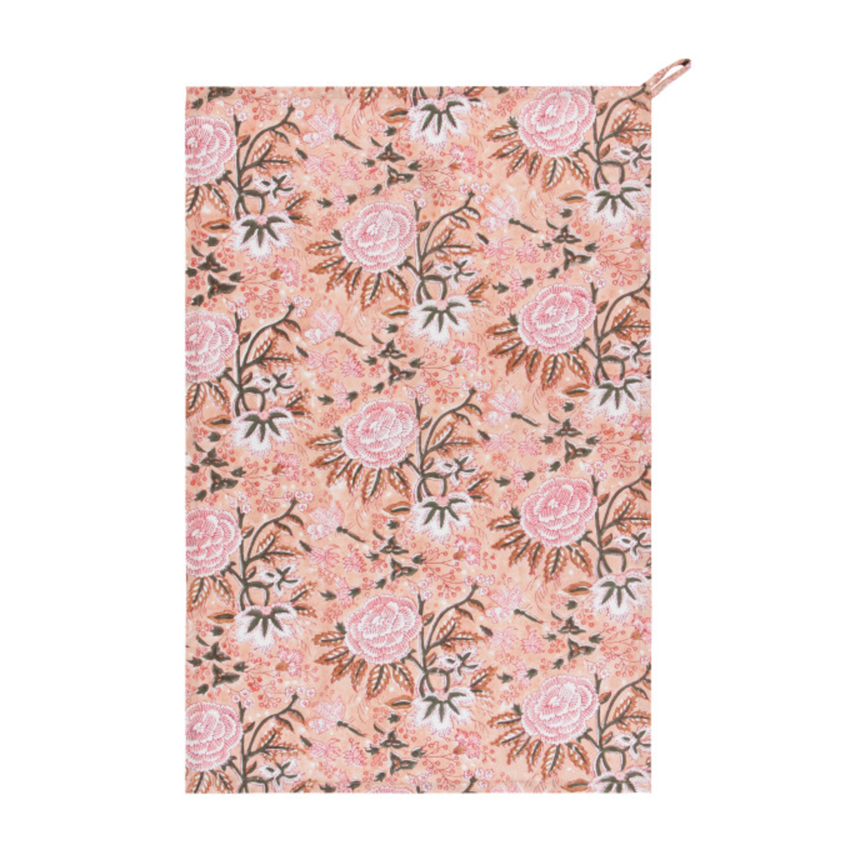 Danica Brands Dishtowel - Blossom Block Print | Danica Brands
