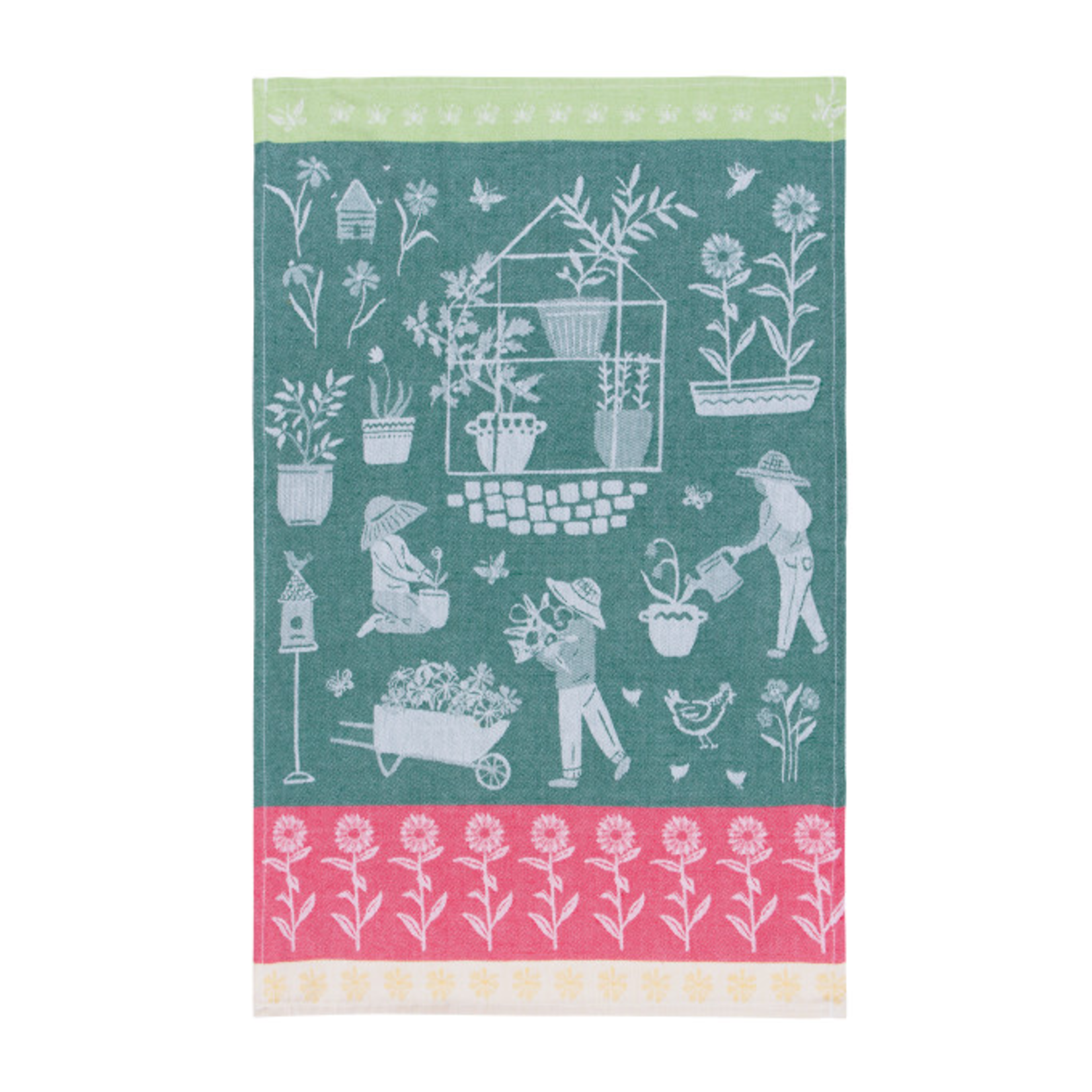 Danica Brands Dishtowel Jacq - Green Thumb | Danica Brands