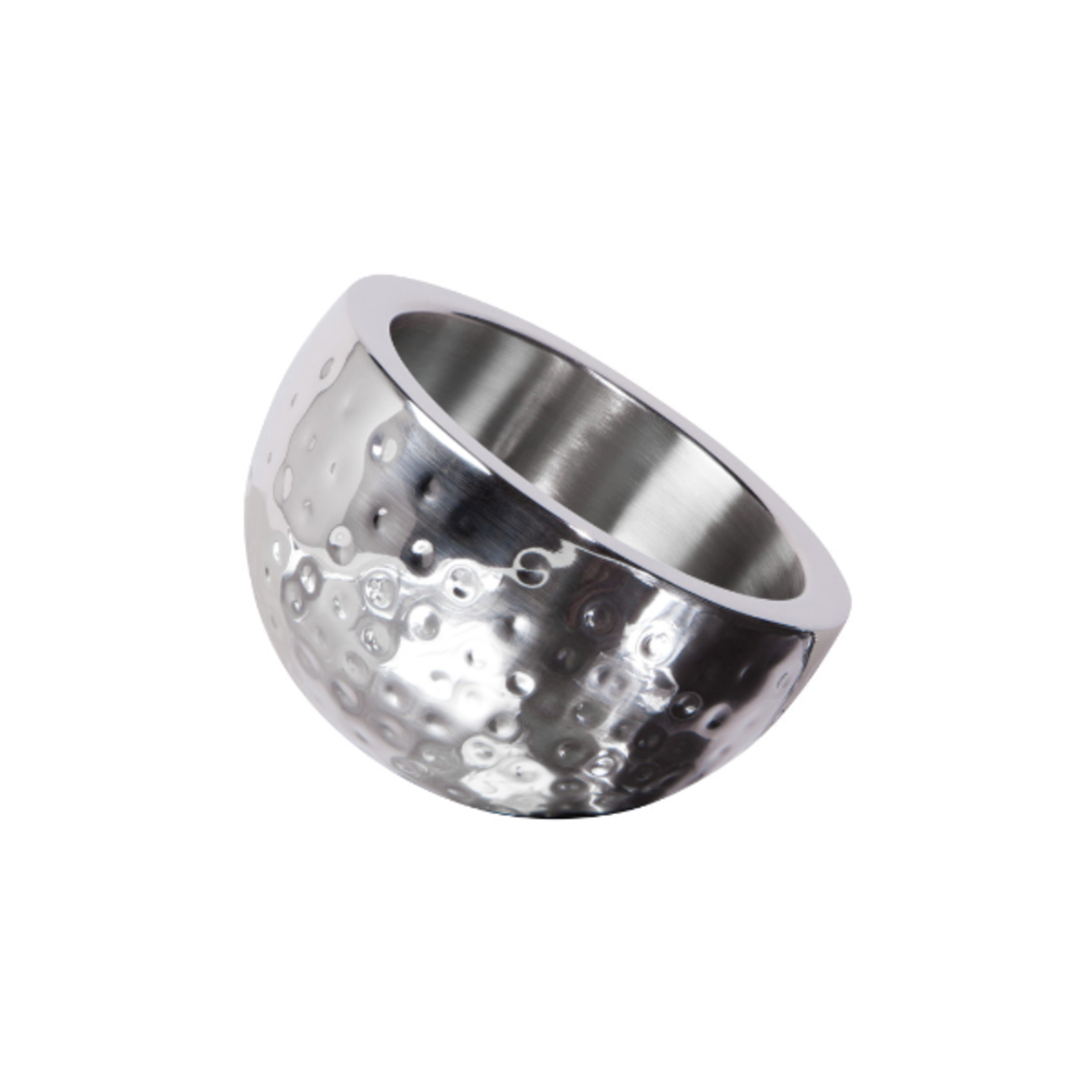 Danica Brands Bowl 5" - Steel Tilt Hammered Dots | Danica Brands