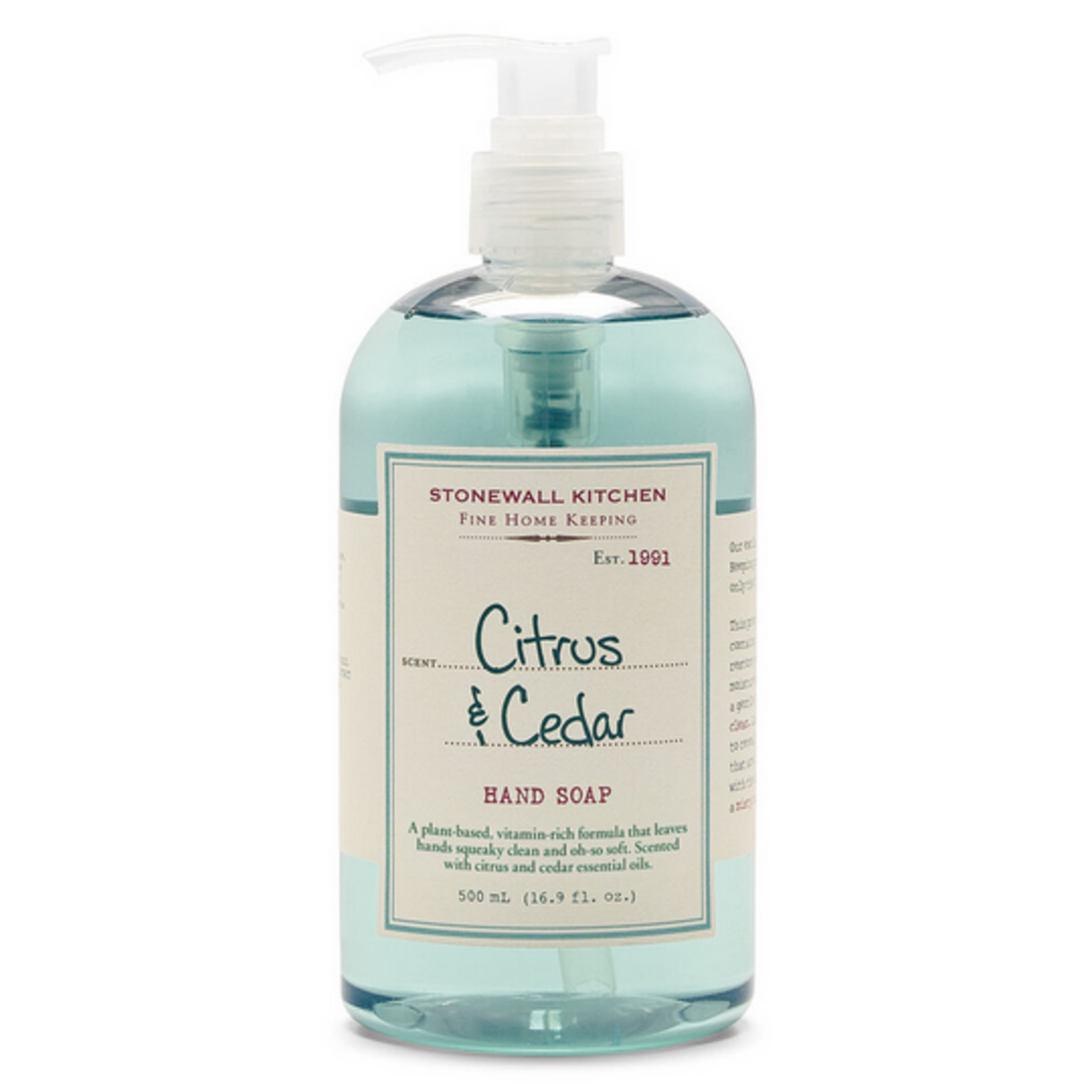 Stonewall Kitchen Citrus & Cedar Hand Soap | Stonewall Kitchen