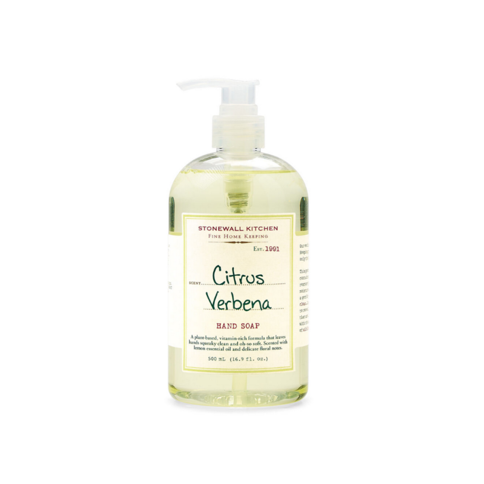 Stonewall Kitchen Citrus Verbena Hand Soap | Stonewall Kitchen