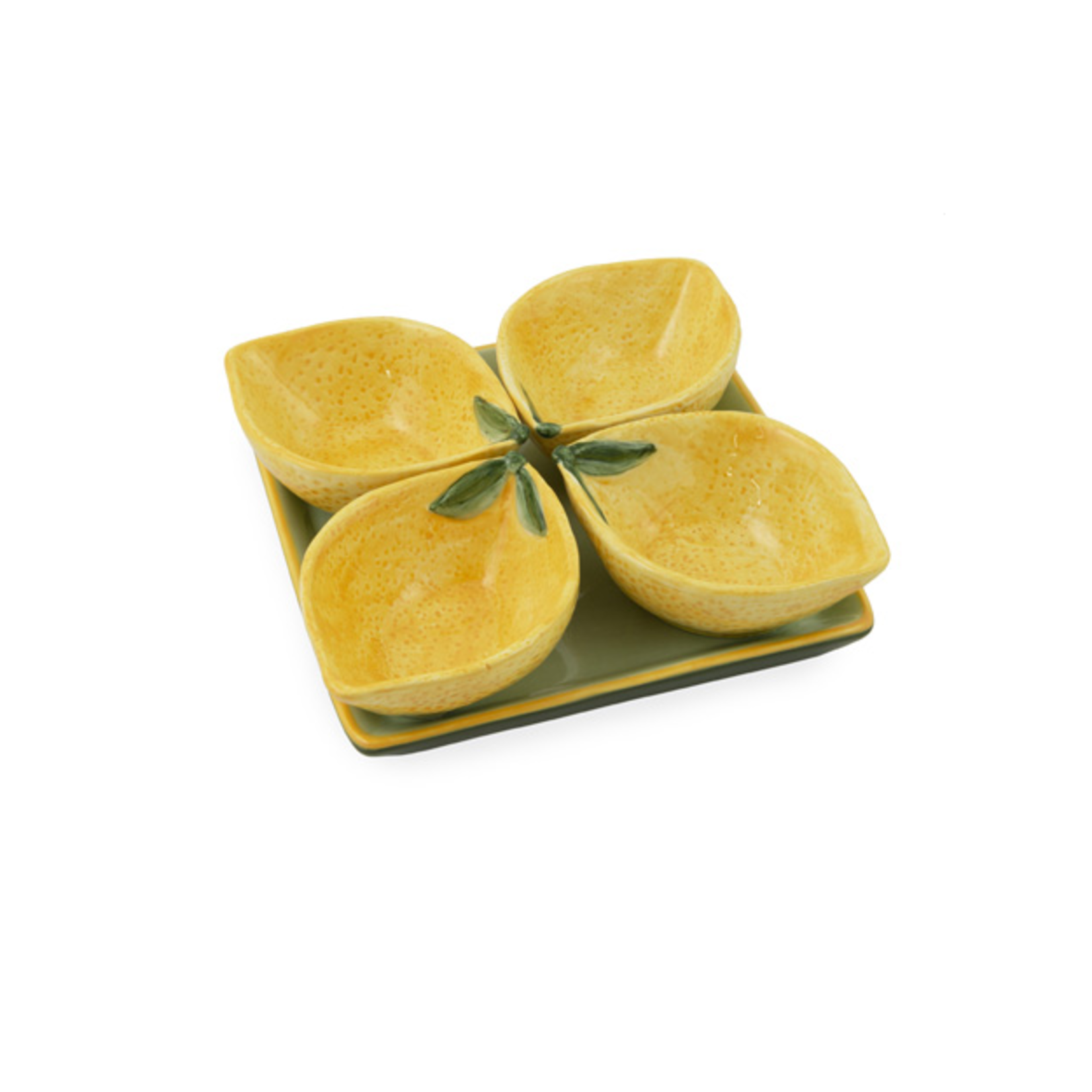 Boston International Painterly Lemons Sauce Bowls | Boston International