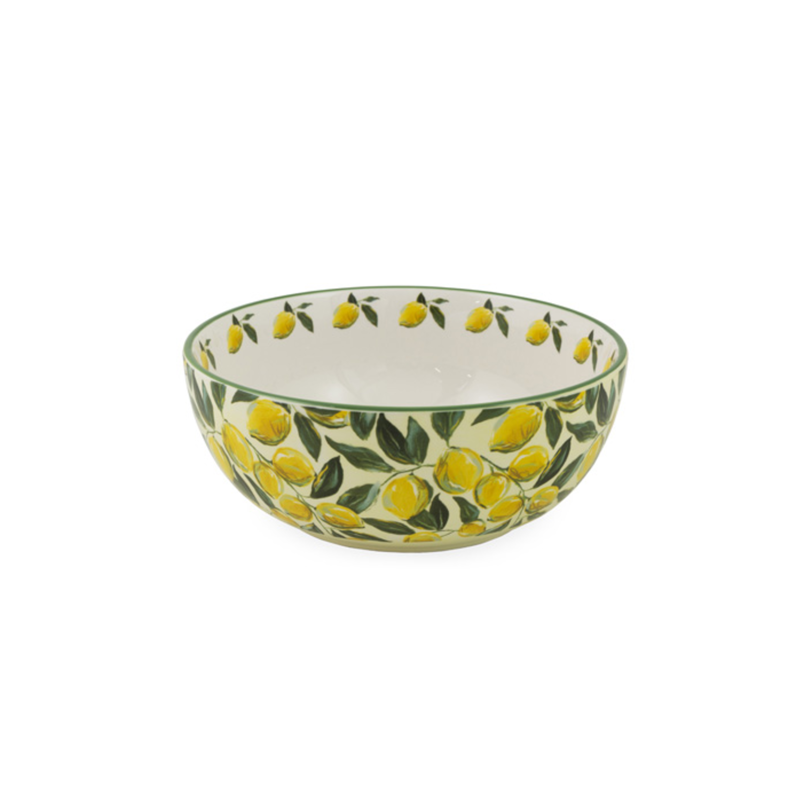 Boston International Salad Bowl - Painterly Lemons | Boston International