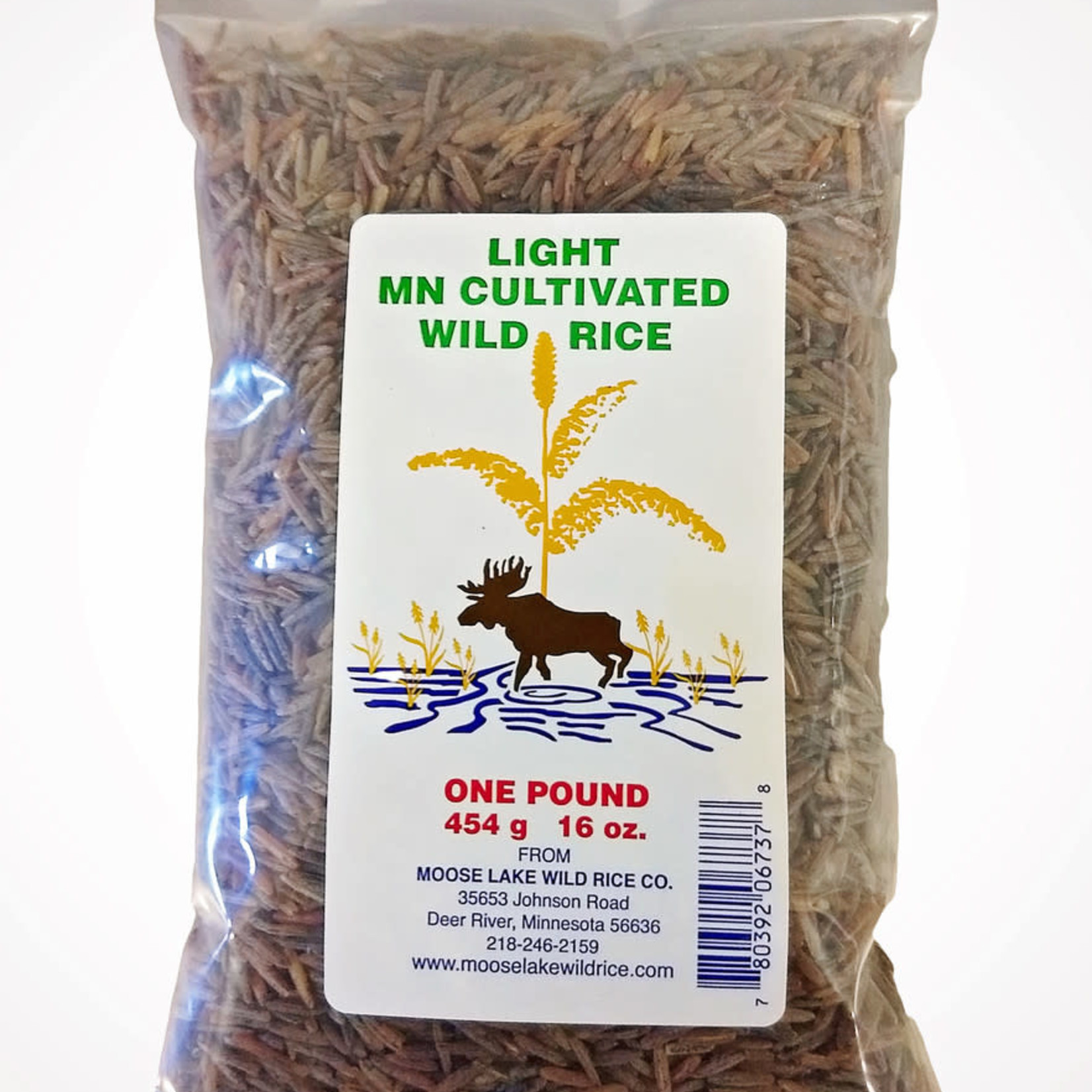Moose Lake Wild Rice Light Cultivated Wild Rice - 1lb.