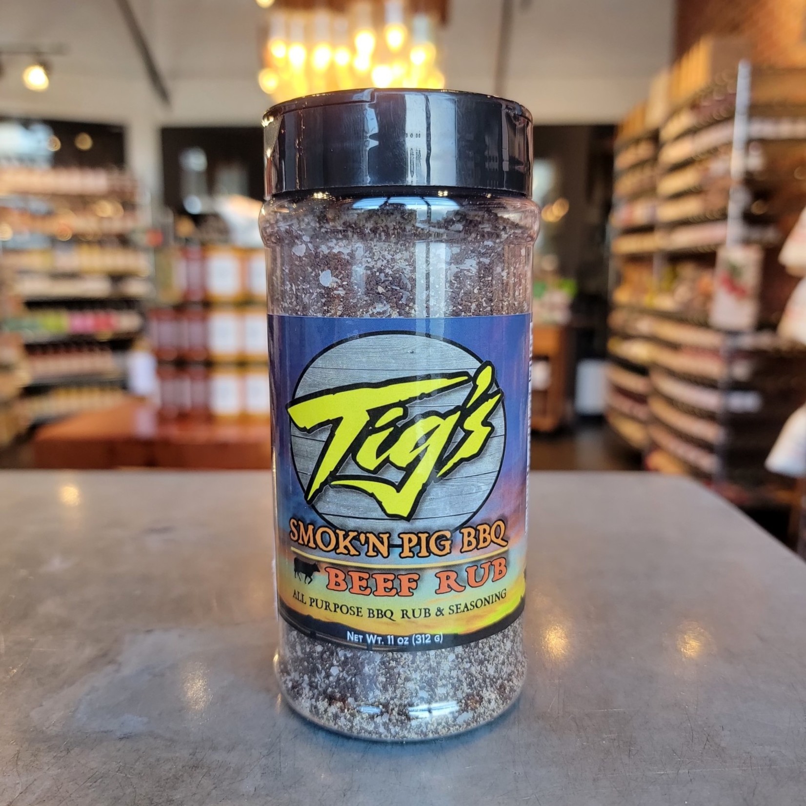 Tig's Beef Rub - 11 Oz. | Tig's
