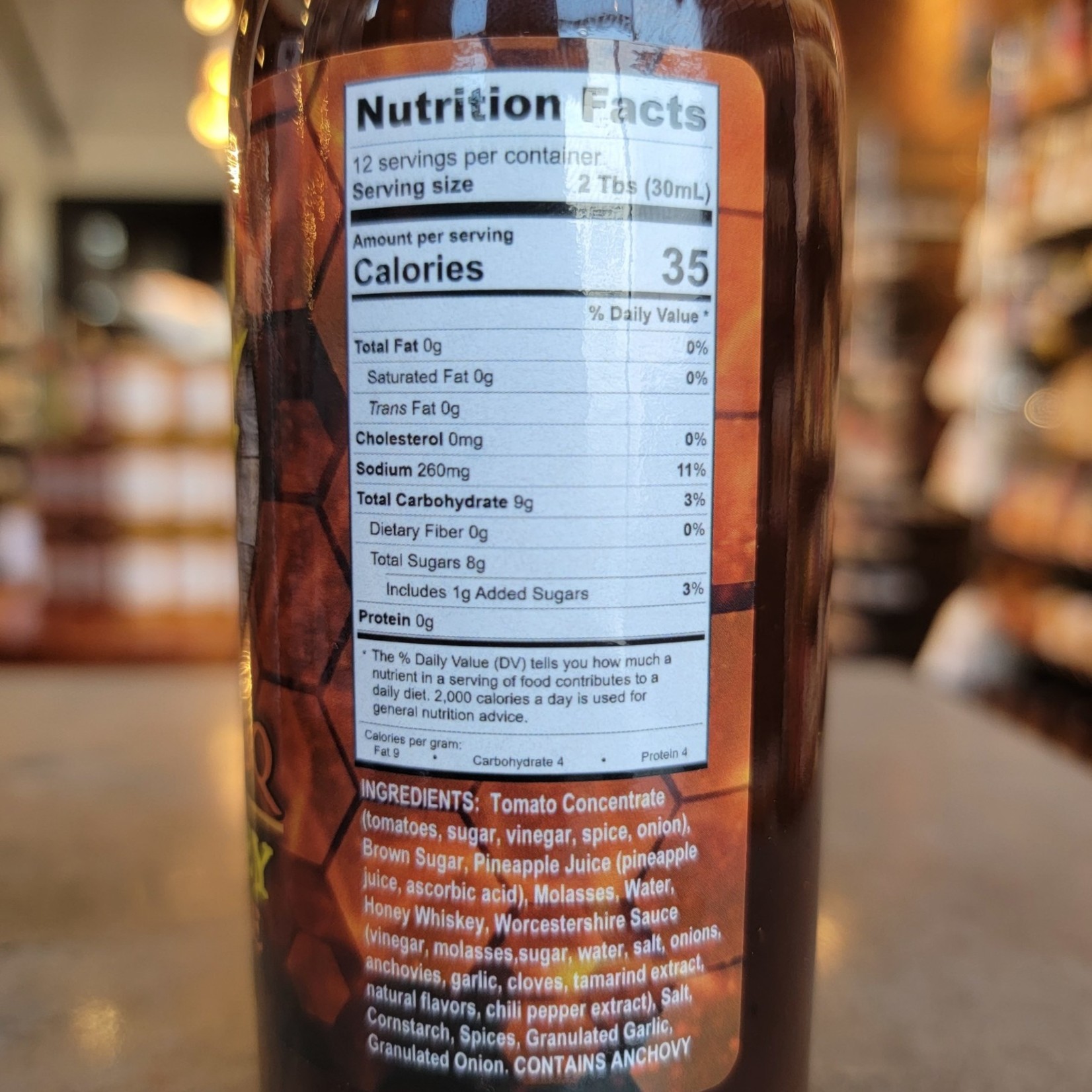 Tig's Zesty Honey BBQ Sauce - 12 Oz. | Tig's