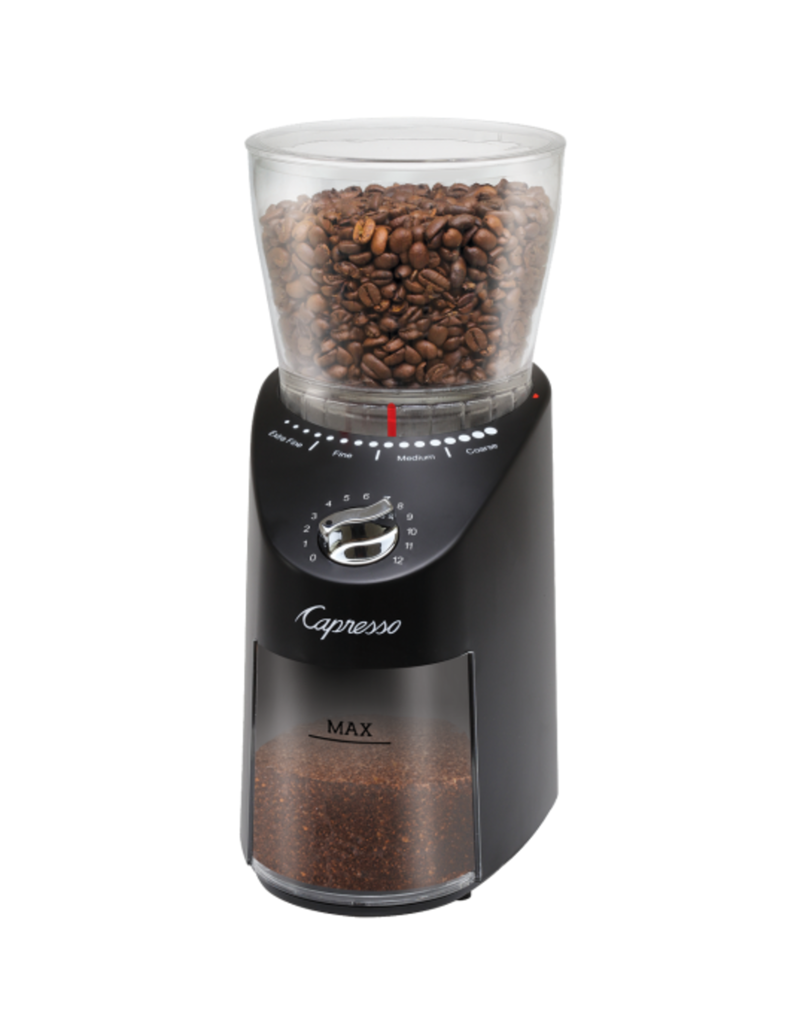 Infinity Conical Burr Grinder, Black Duluth Kitchen Co