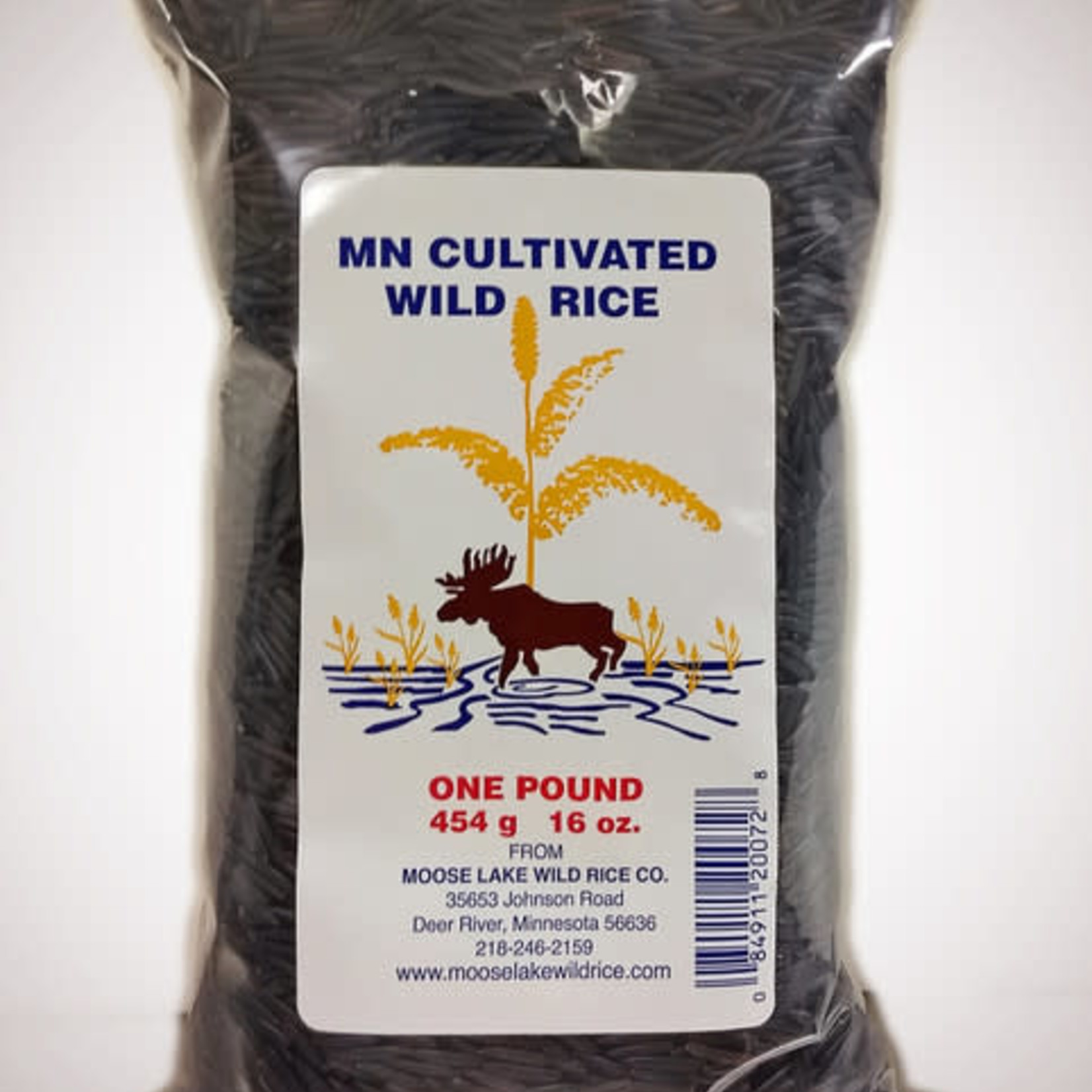 Moose Lake Wild Rice Native Cultivated Wild Rice