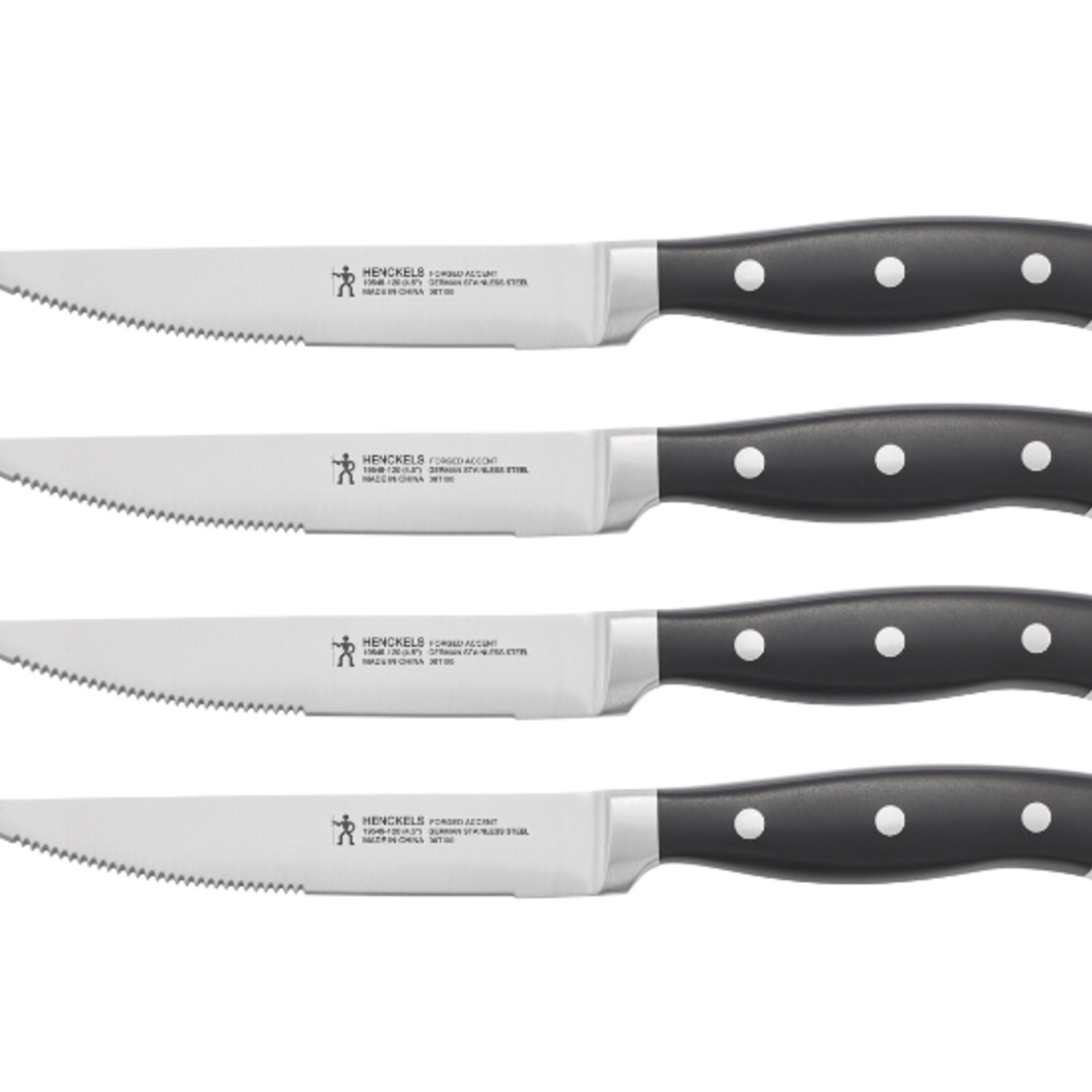 Zwilling Steak Knife Set/4 Black Duluth Kitchen Co