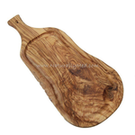 Naturally Med Olive Wood Carving/Steak Board w/ Handle - 21.5" | Naturally Med