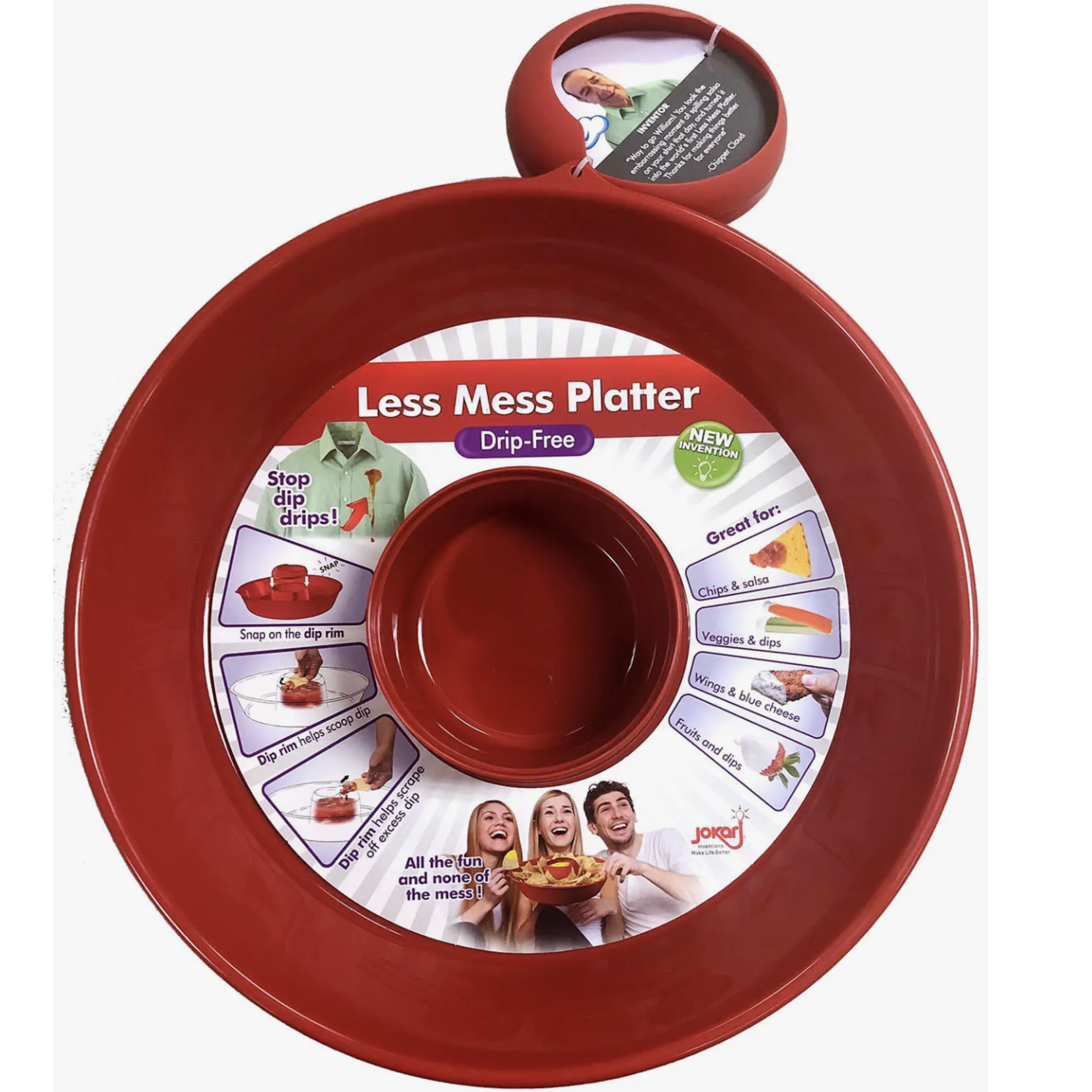 Jokari Less Mess Platter